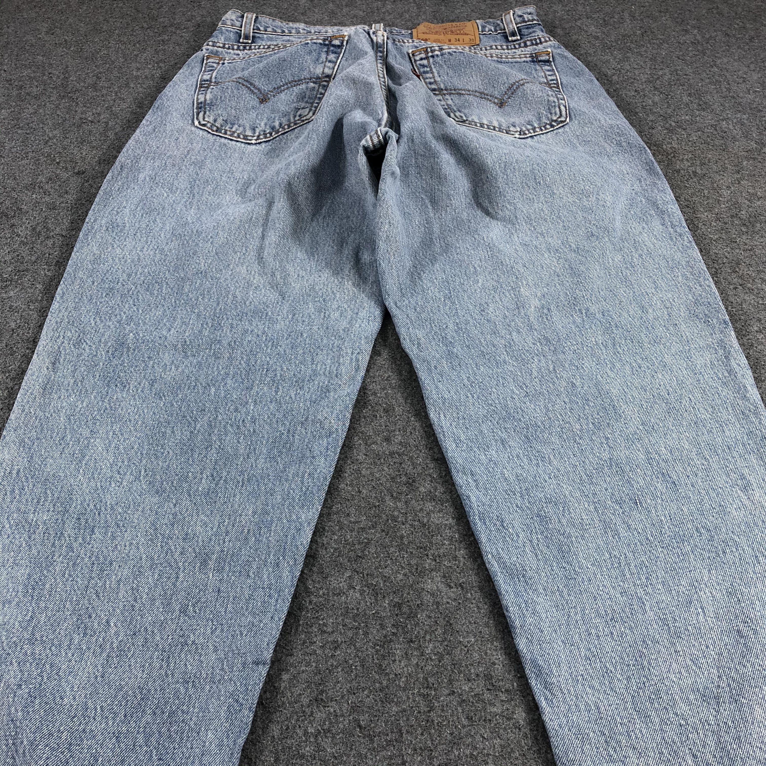Levi's × Vintage Vintage 90s Light Wash Levis 560 Jeans-JM1167 Size US 34 / EU 50 - 4 Thumbnail