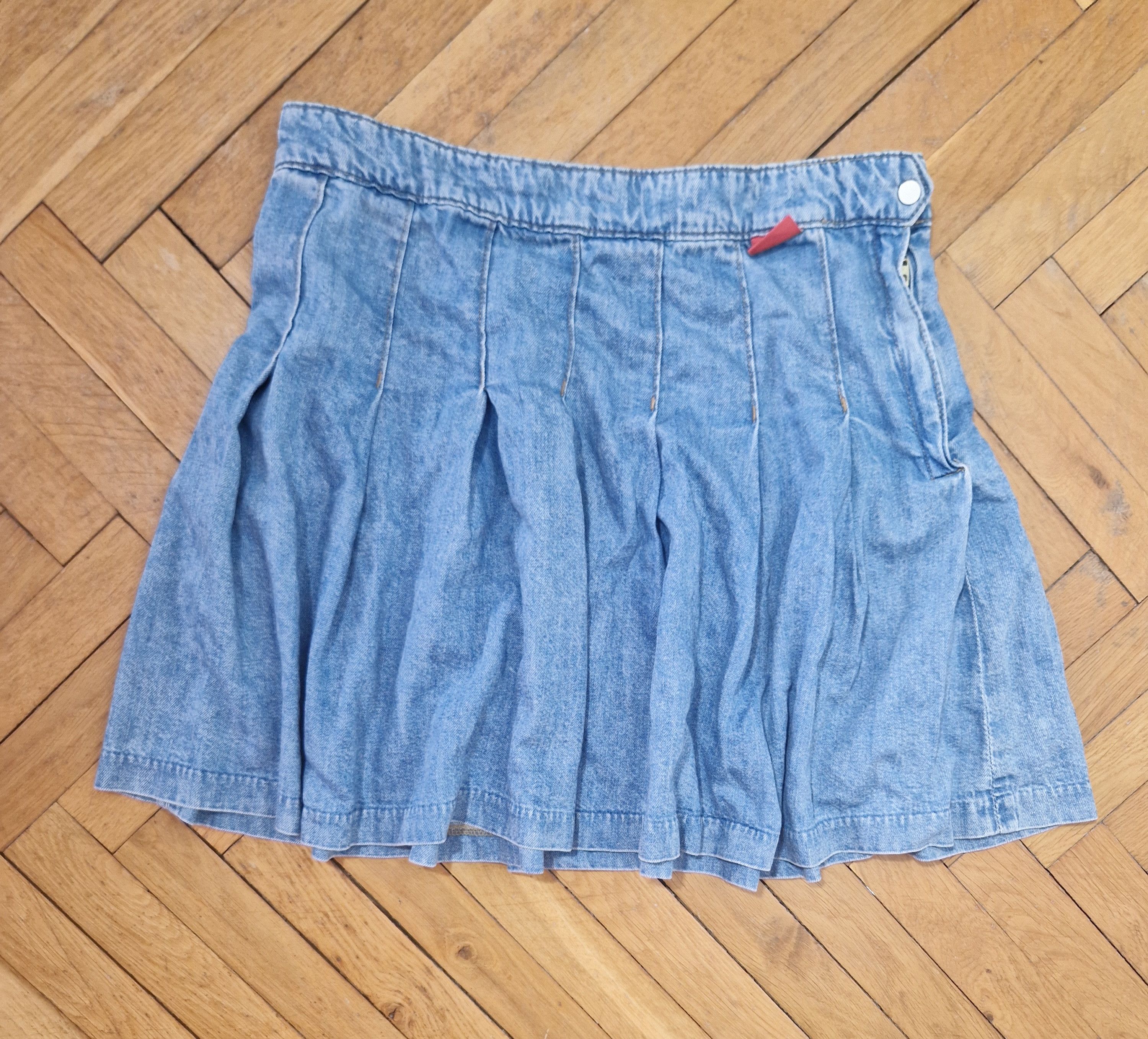 Vintage Vintage denim tennis mini skirt Size 27" / US 4 / IT 40 - 1 Thumbnail