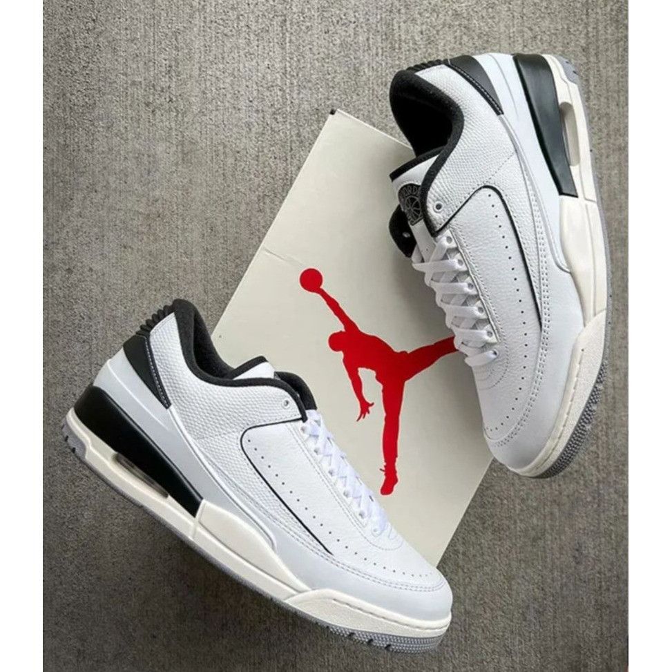Nike Nike Air Jordan 2/3 'White Black" Shoe FD0383-100 Sneaker Me Size US 10 / EU 43 - 1 Thumbnail