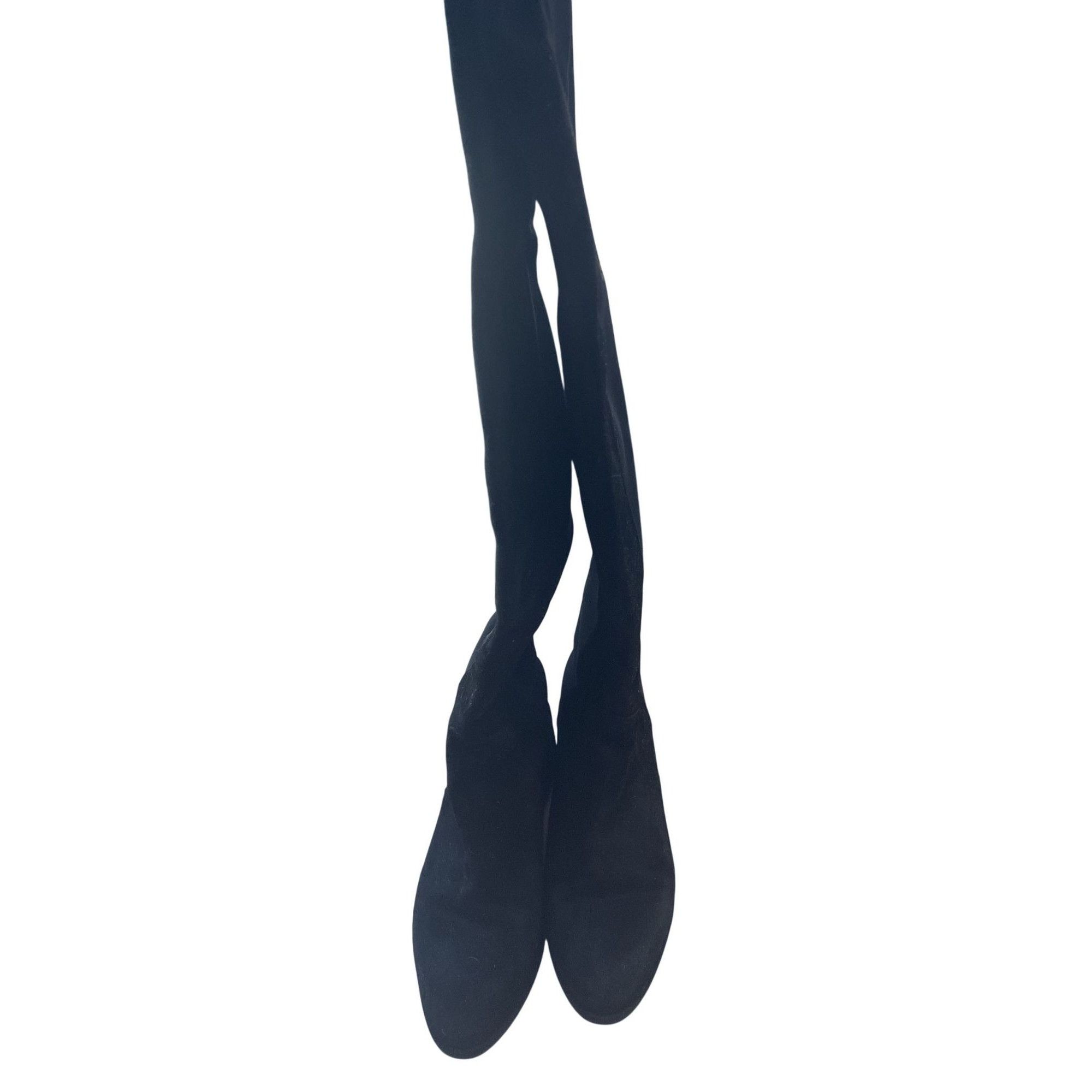 Stuart Weitzman Stuart Weitzman Womens Black Suede Over-The-Knee Boots Size US 6 / IT 36 - 2 Thumbnail