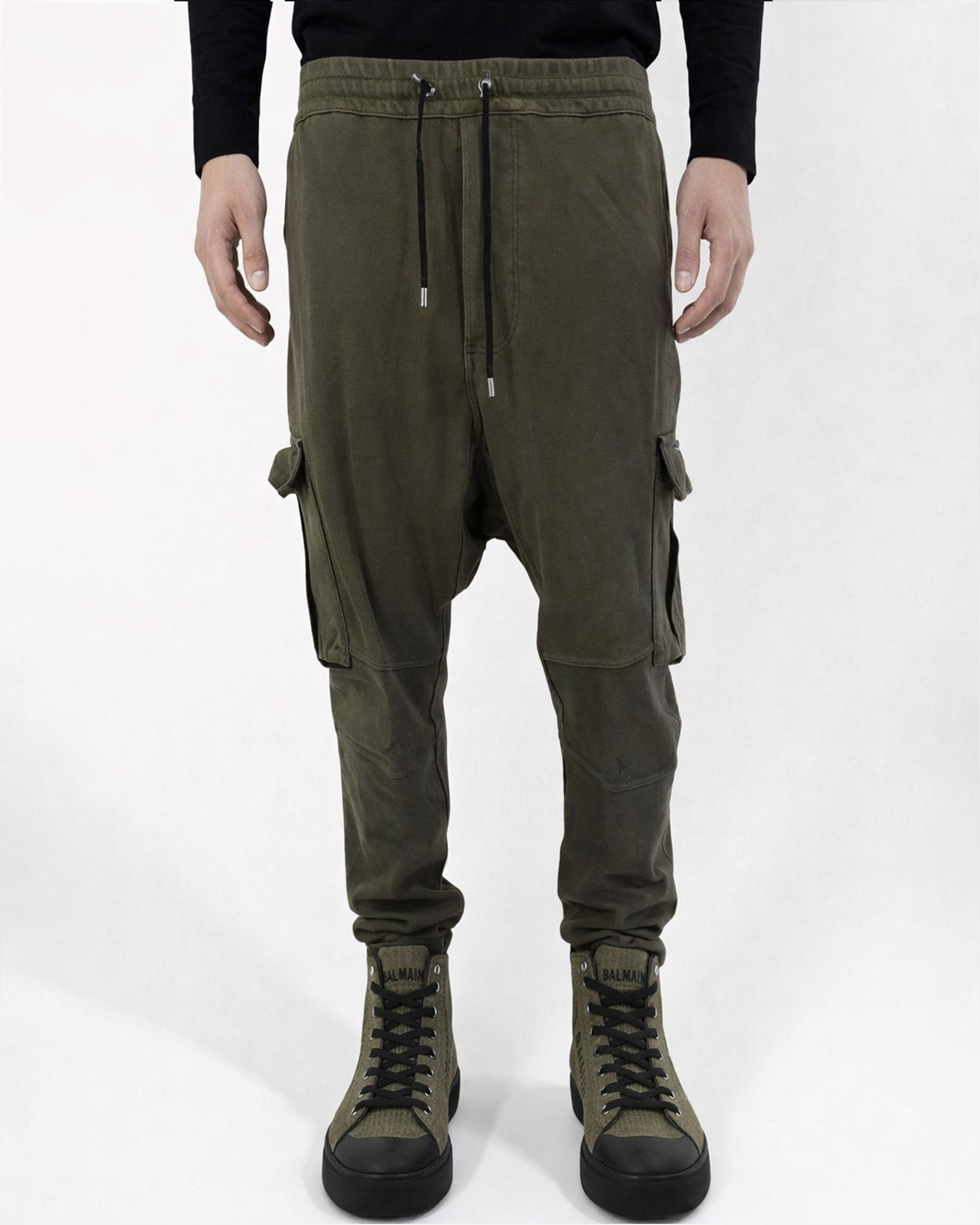 Balmain Sweatpants Cargo Joggers Size US 30 / EU 46 - 1 Thumbnail