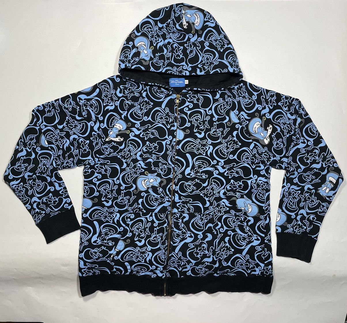 Disney Vintage Disney Aladdin genie fullprint aladin hoodie sweat Size US L / EU 52-54 / 3 - 2 Thumbnail