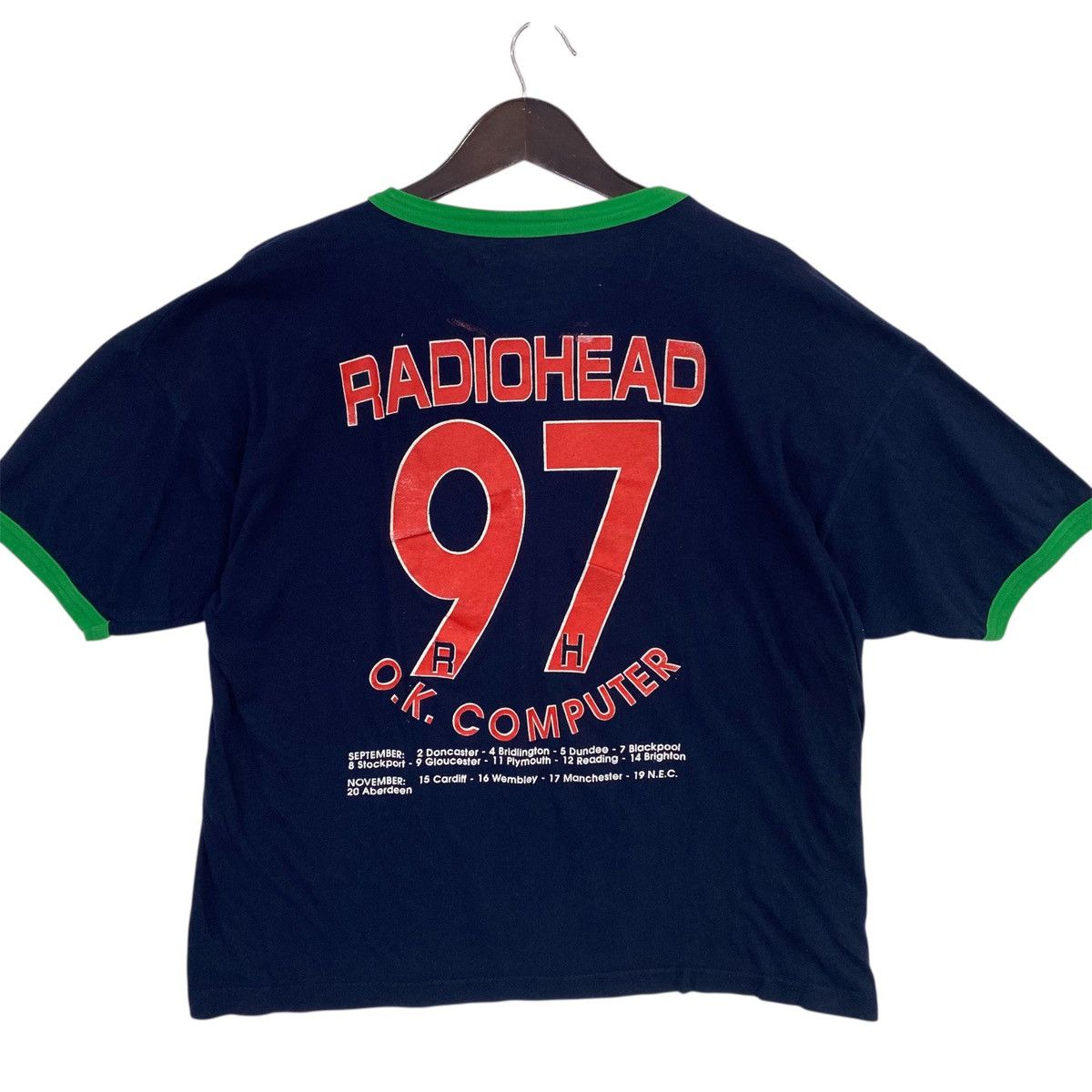 Band Tees Radiohead Ok Computer Album T-shirt reprint | Grailed