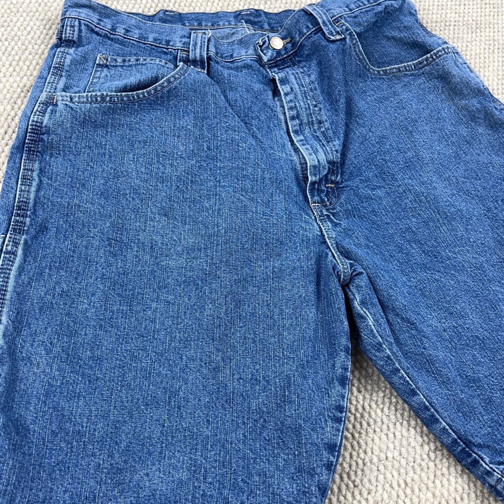 Wrangler Vintage Wrangler Shorts Men 36 Carpenter Baggy Y2K 00s Skater Cyber Work Wear R2 Size US 36 / EU 52 - 4 Thumbnail