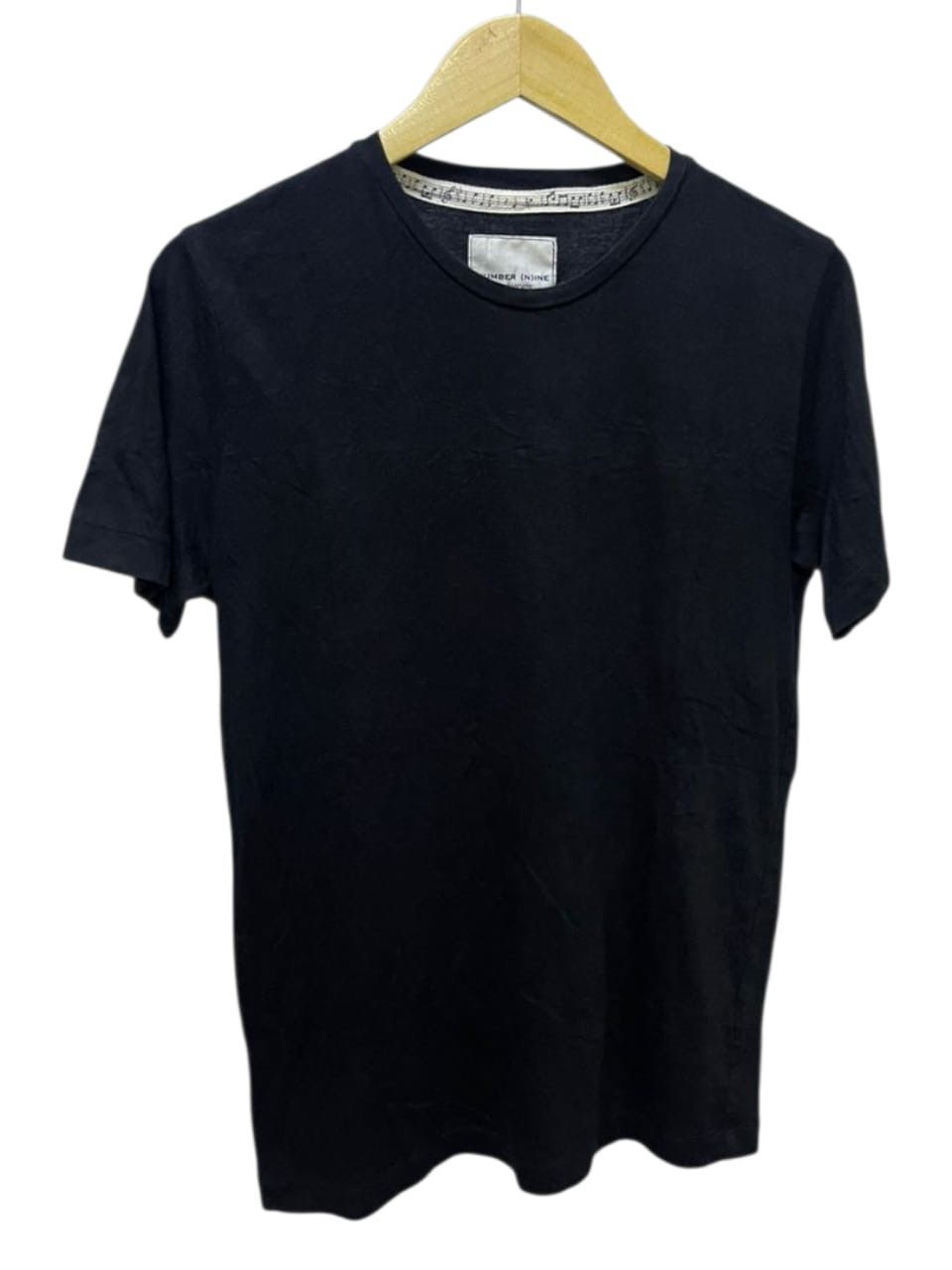 Number (N)ine Number (N)ine Studious T-shirt Musical Notes Black Size US M / EU 48-50 / 2 - 3 Thumbnail
