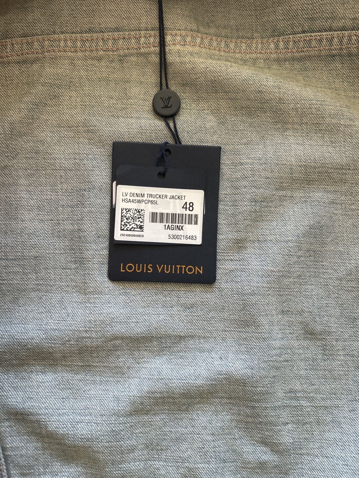 Louis Vuitton Denim Trucker Jacket Size US M / EU 48-50 / 2 - 5 Thumbnail