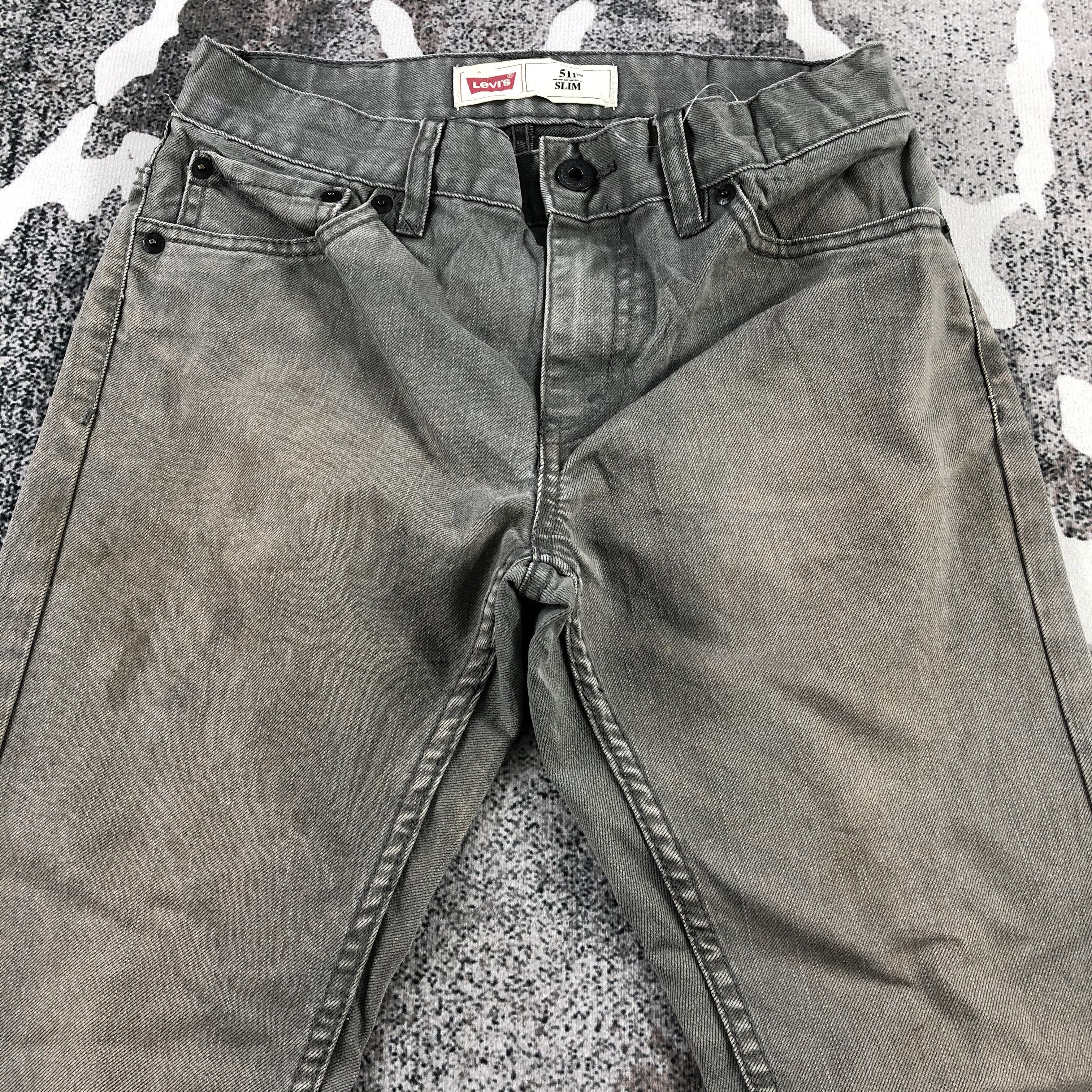 Levi's Levi's 511 Jeans Faded Black Denim KJ1052 Size US 27 - 3 Thumbnail