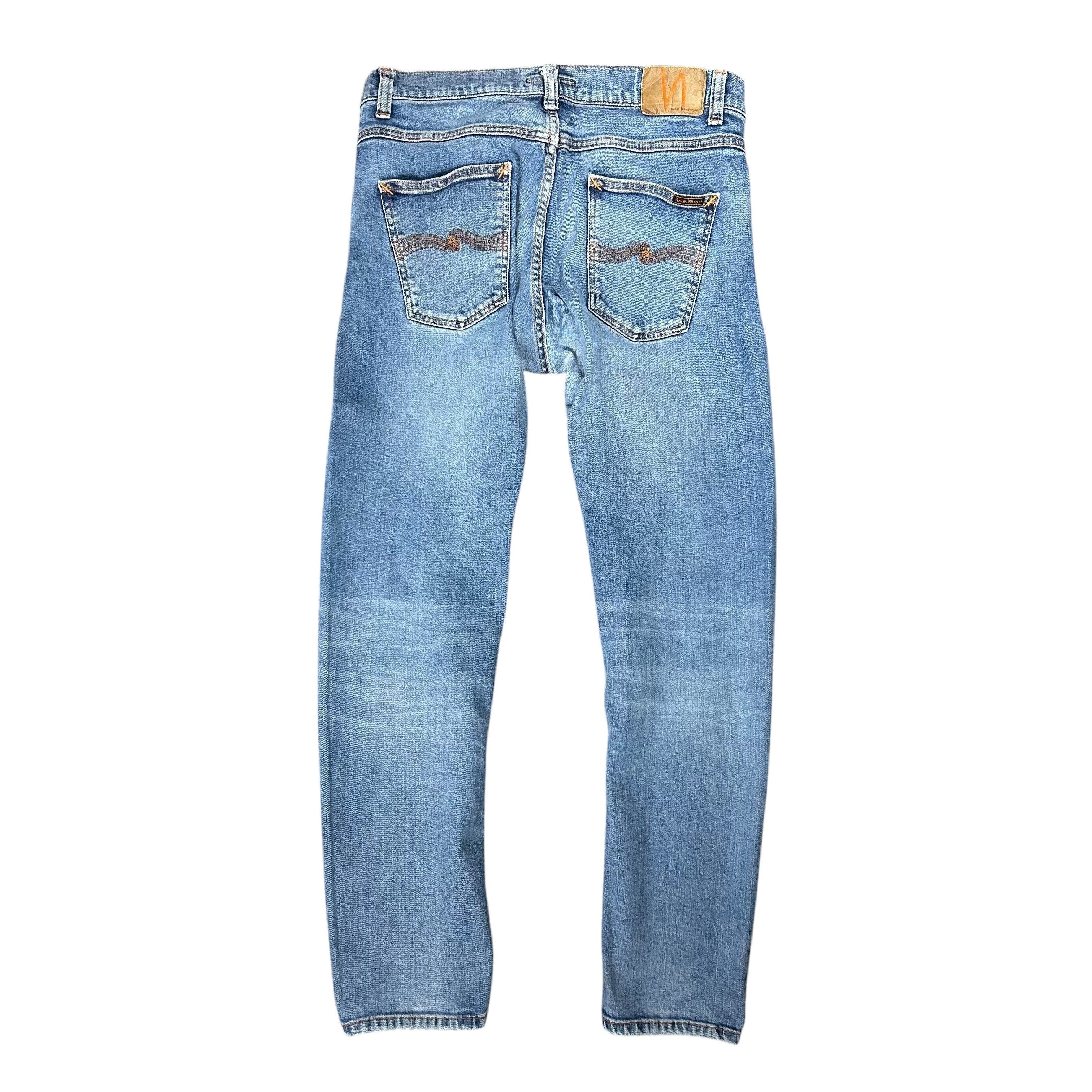 Nudie Jeans Nudie Jeans Lean Dean Lost Orange Stretch Denim Size W32L30 Size US 32 / EU 48 - 2 Thumbnail