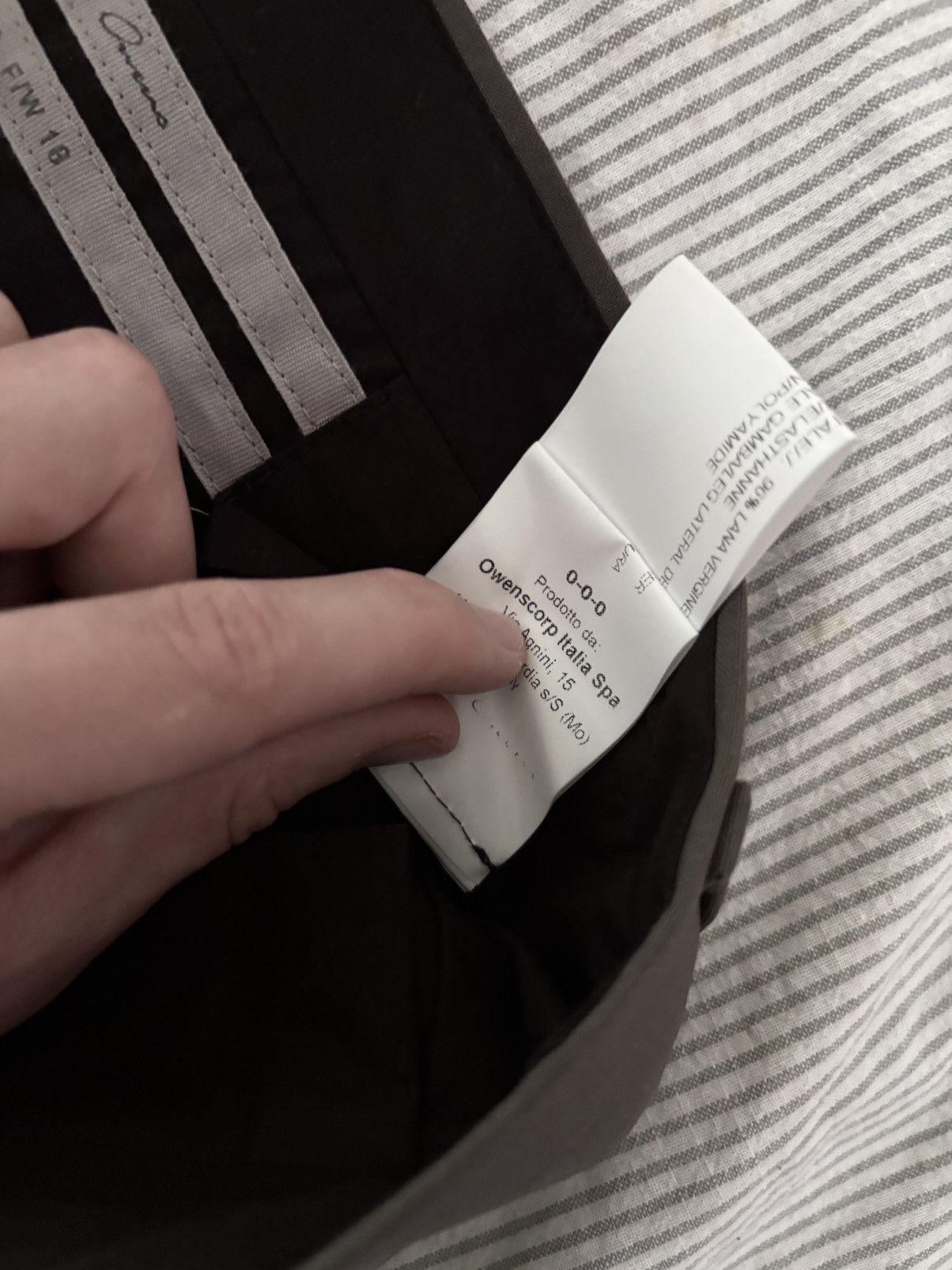 Rick Owens Rick Owens FW18 1/1 Sample Pants Size US 30 / EU 46 - 6 Thumbnail