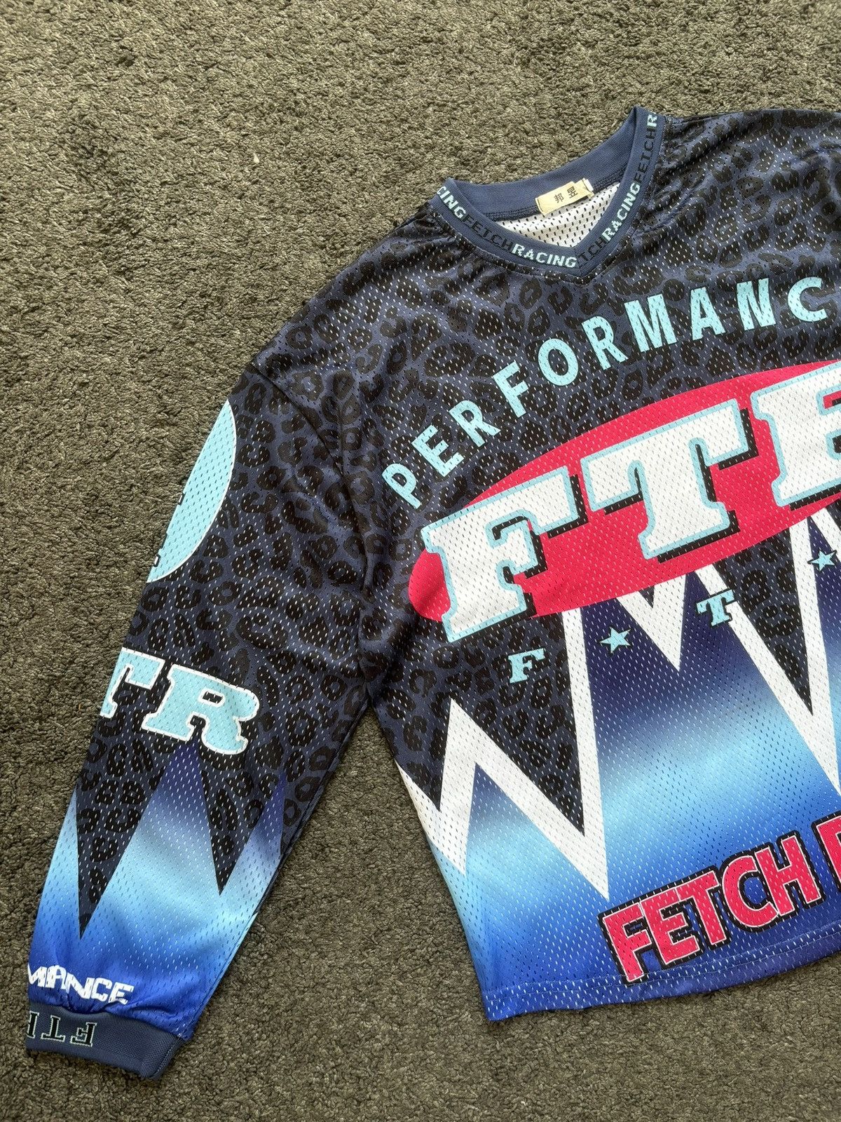 Other Vintage fetch racing racing blue long sleeves jersey Size US M / EU 48-50 / 2 - 3 Thumbnail