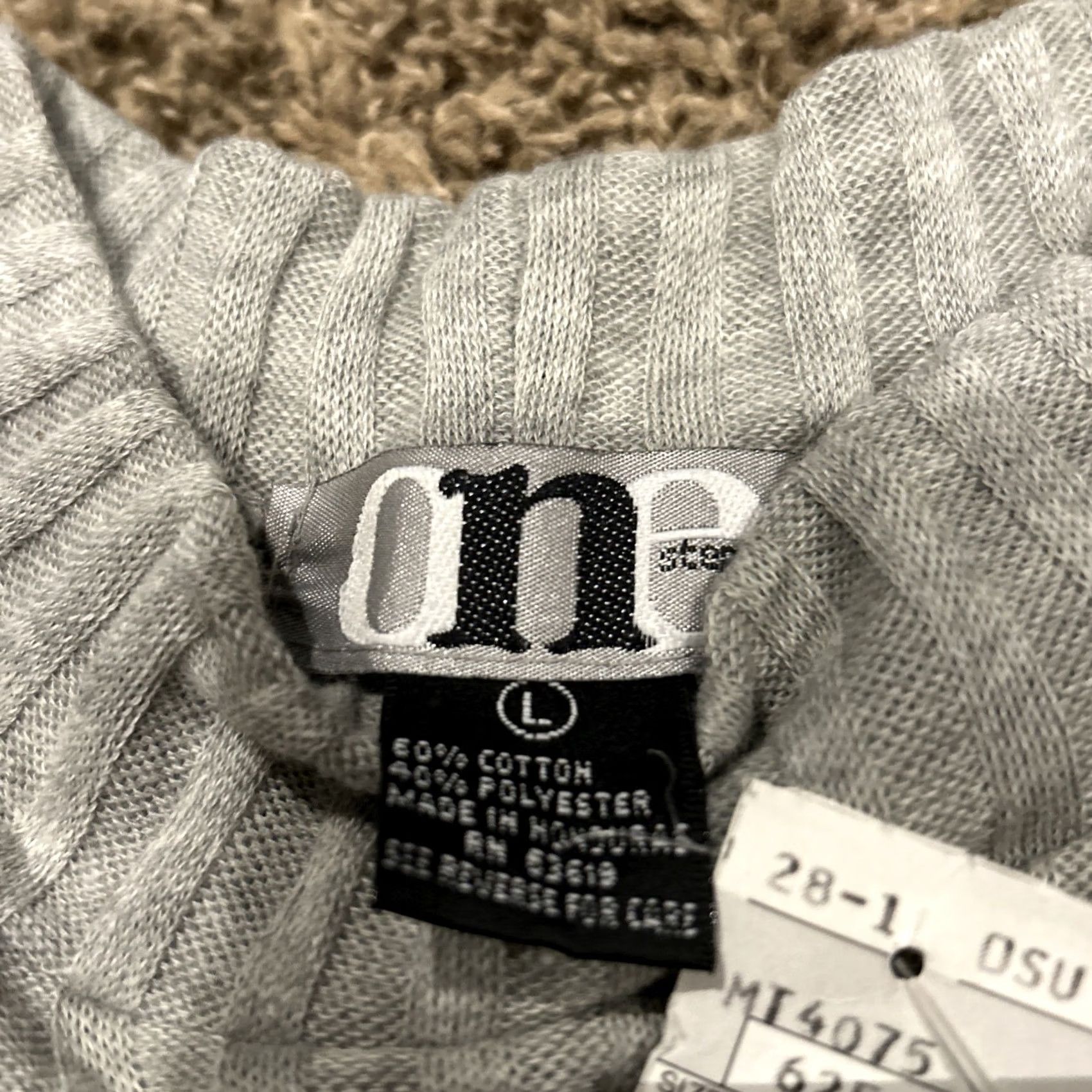 Vintage VINTAGE One Step Up Shirt L Cotton Blend Gray NOS NWT 1990s A10 Size L / US 10 / IT 46 - 2 Thumbnail