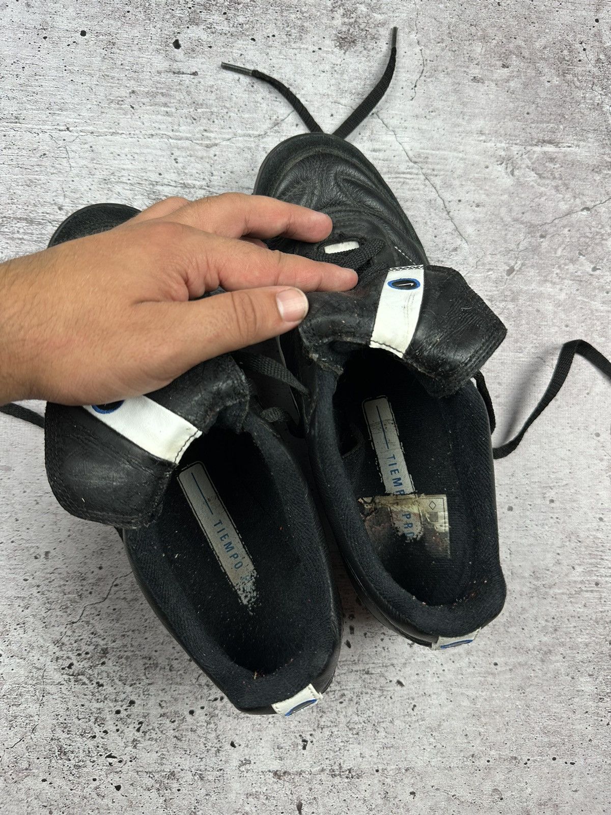 Nike × Vintage 2000 Nike Tiempo Pro Vintage Leather Soccer Boots Size US 9 / EU 42 - 19 Thumbnail