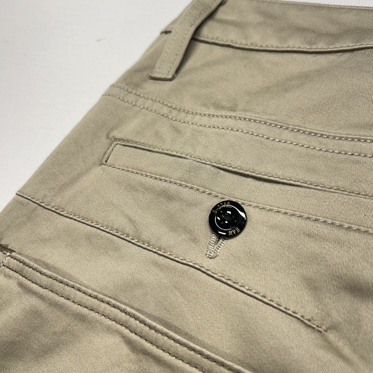 G-Star G Star Pants Khaki Straight Tapered D-Staq 3D Button Pocket Size US 29 - 16 Thumbnail