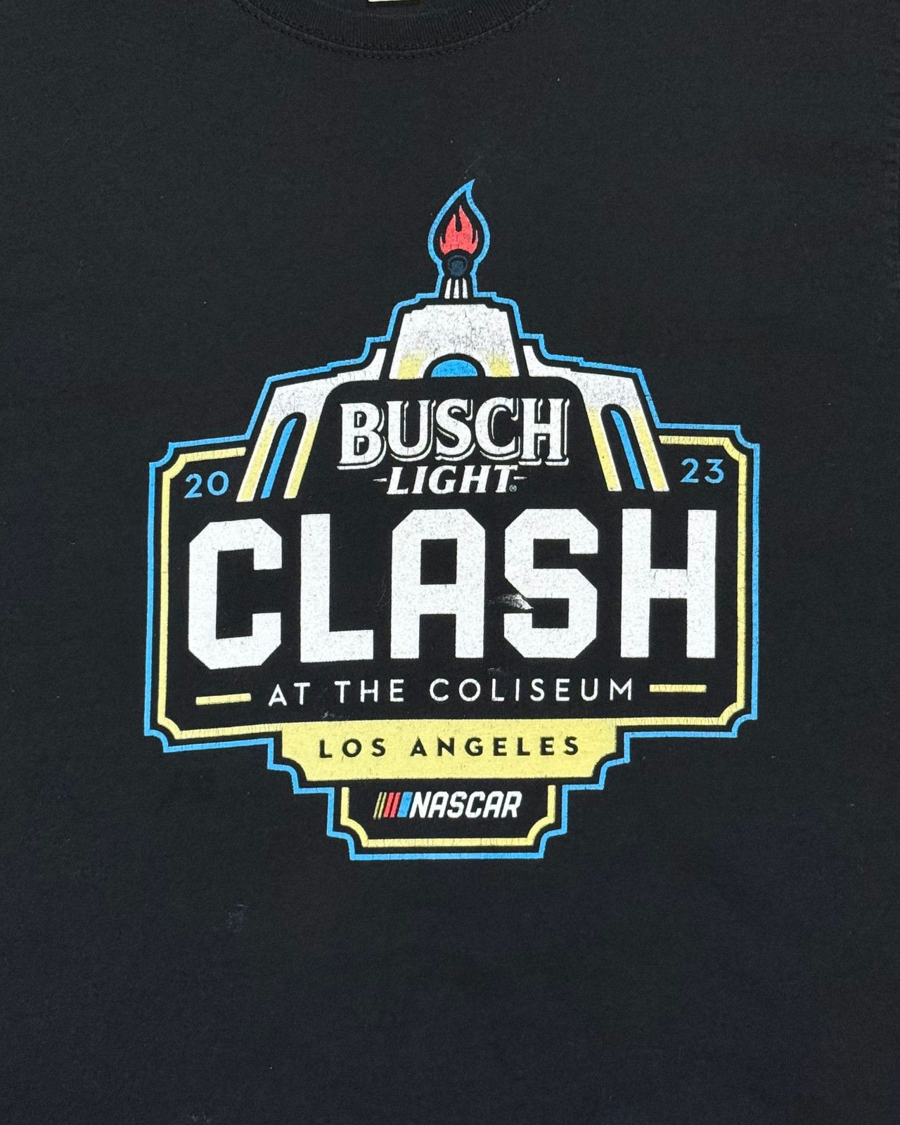 NASCAR 2023 NASCAR Busch Light Clash At The Coliseum T-Shirt Medium Size US M / EU 48-50 / 2 - 4 Thumbnail
