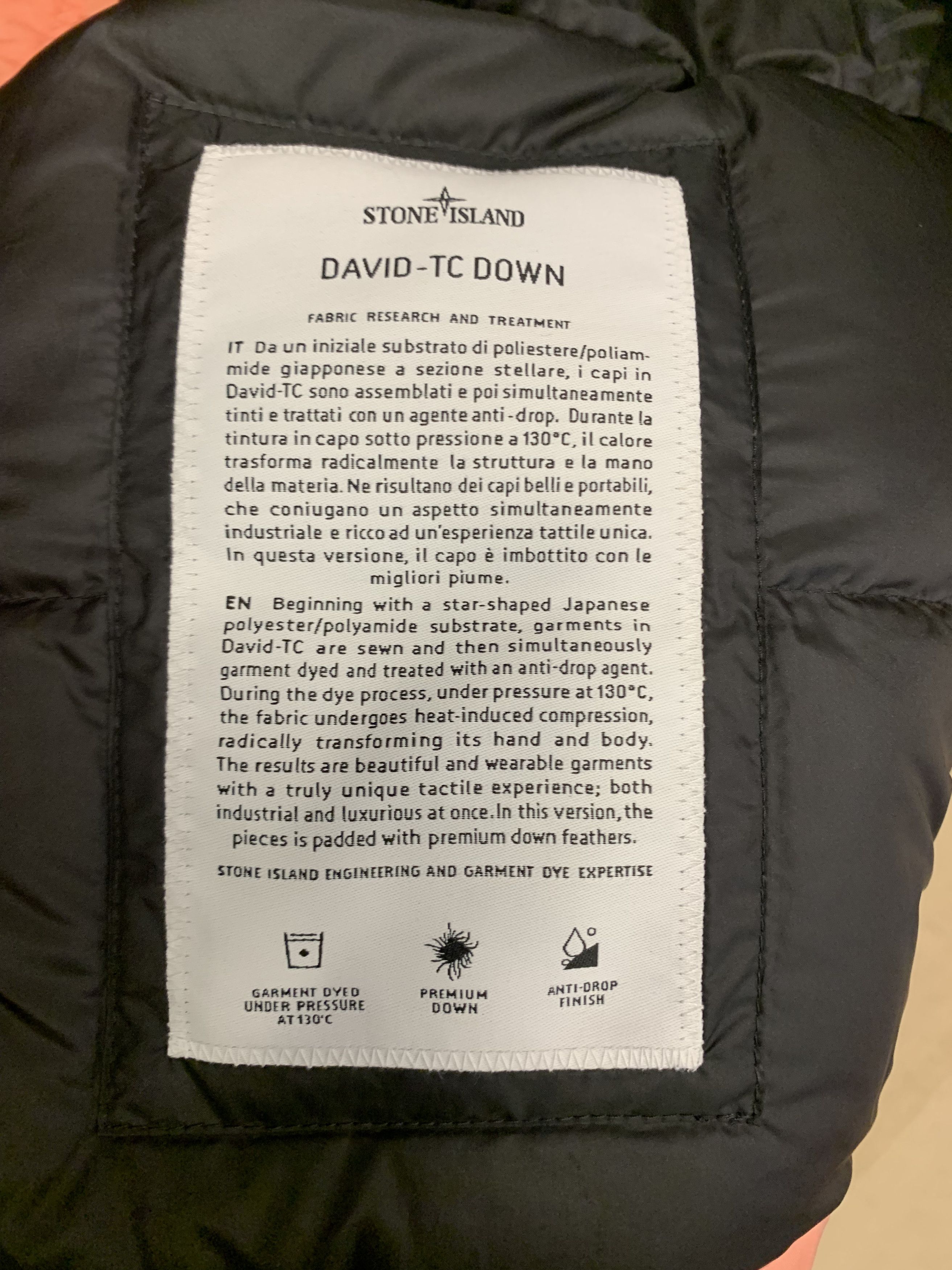 Stone Island $1675 Stone Island - David-TC Down Jacket Size US L / EU 52-54 / 3 - 6 Thumbnail