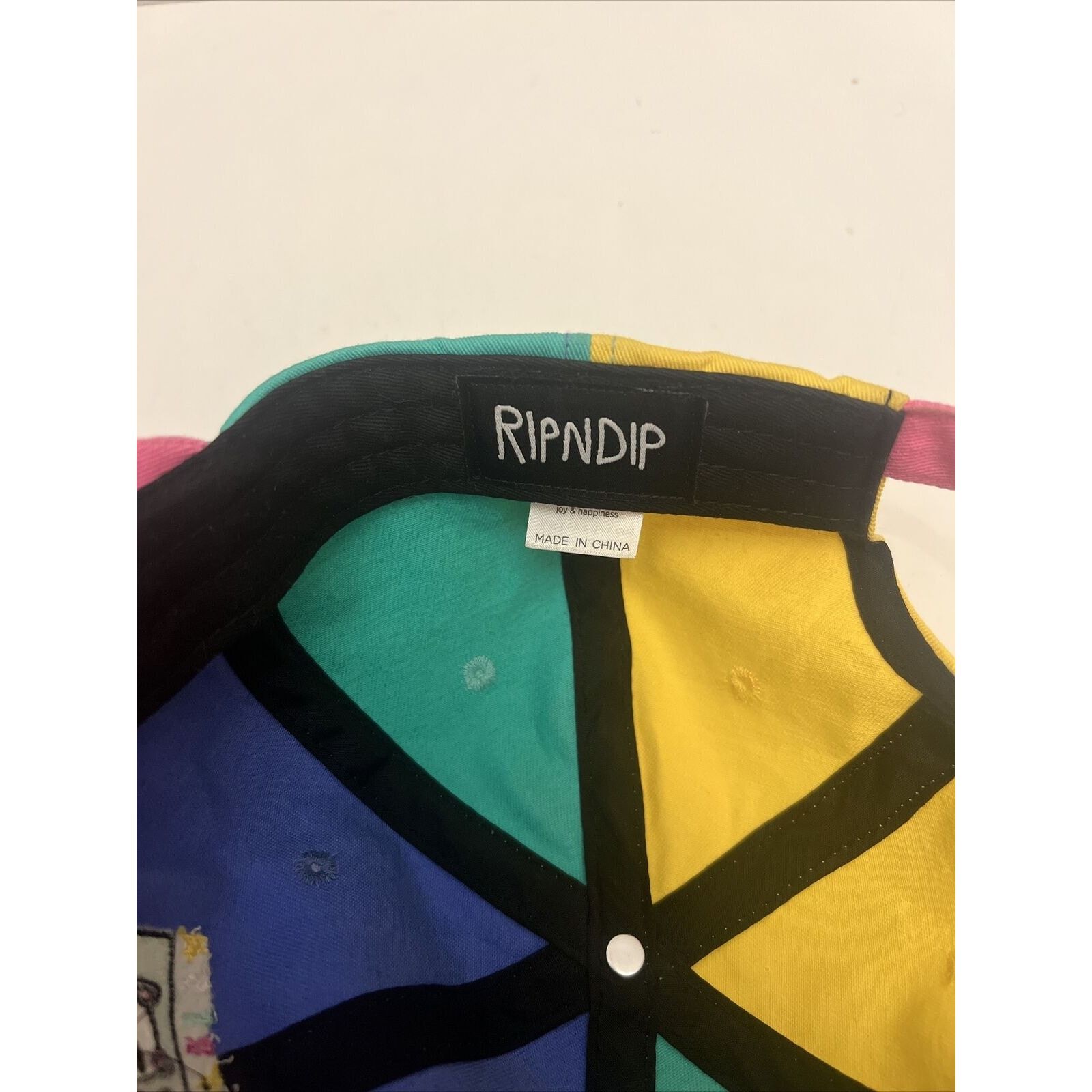Teddy Fresh Super Rare Teddy Fresh x RipNdip Hat Color Dad Cap Size ONE SIZE - 4 Thumbnail