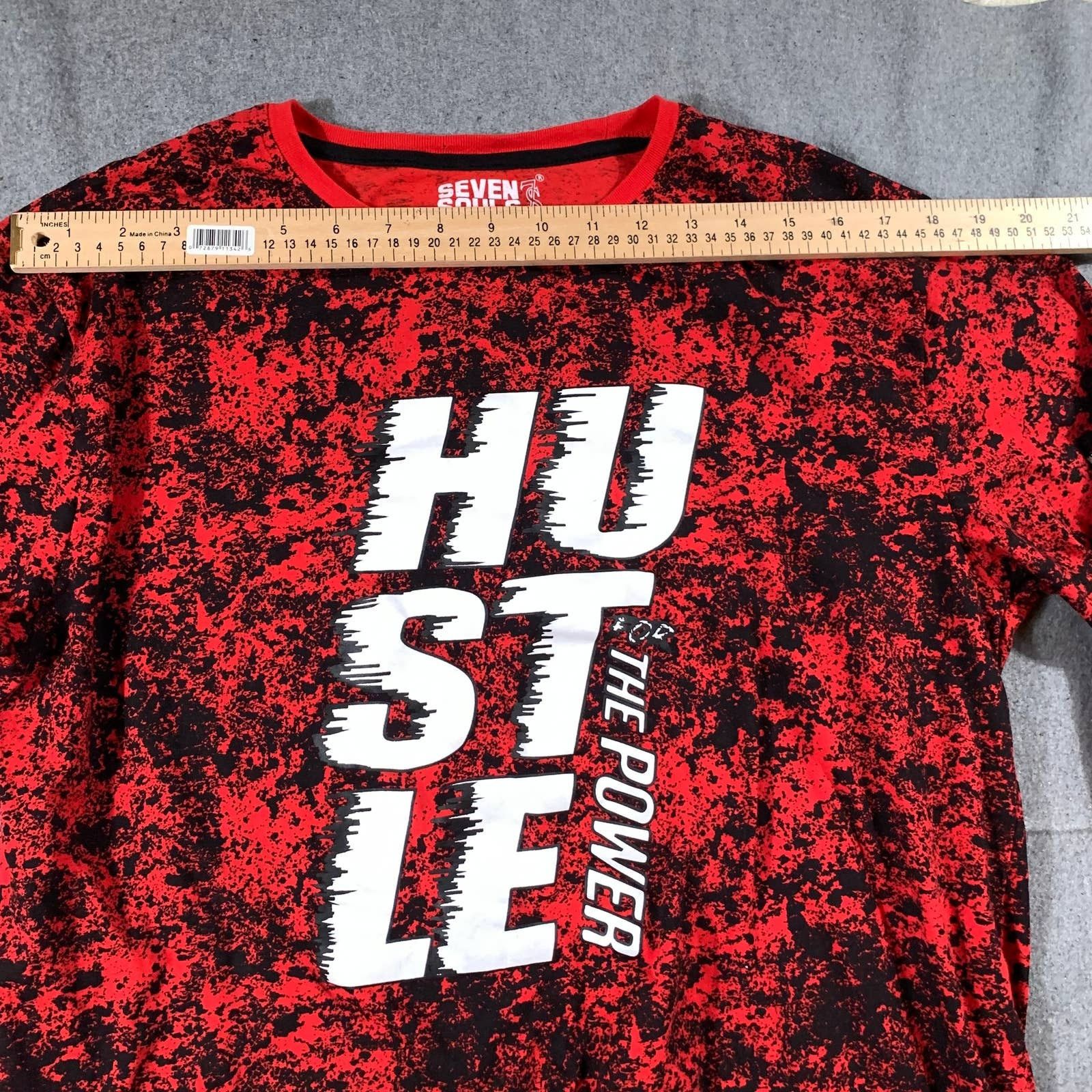 Other Seven Souls Hustle Shirt Women Large Red Long Sleeve Size L / US 10 / IT 46 - 6 Thumbnail