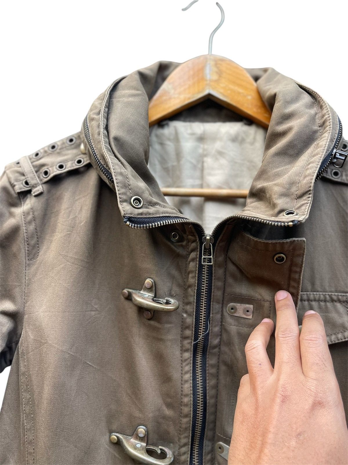 Michel Klein Archive Michel Klein Homme Tactical Fireman Buckle Jacket Size US S / EU 44-46 / 1 - 5 Thumbnail