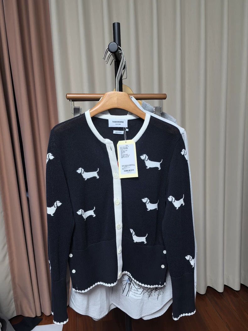 Thom Browne Thom browne New puppy cardigan jacket 2505-Nextarrow Size M / US 6-8 / IT 42-44 - 1 Thumbnail