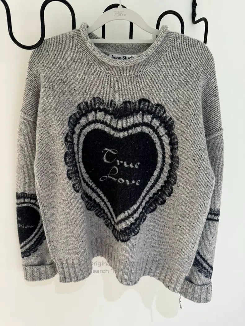 Acne Studios Heart Motif Sweater