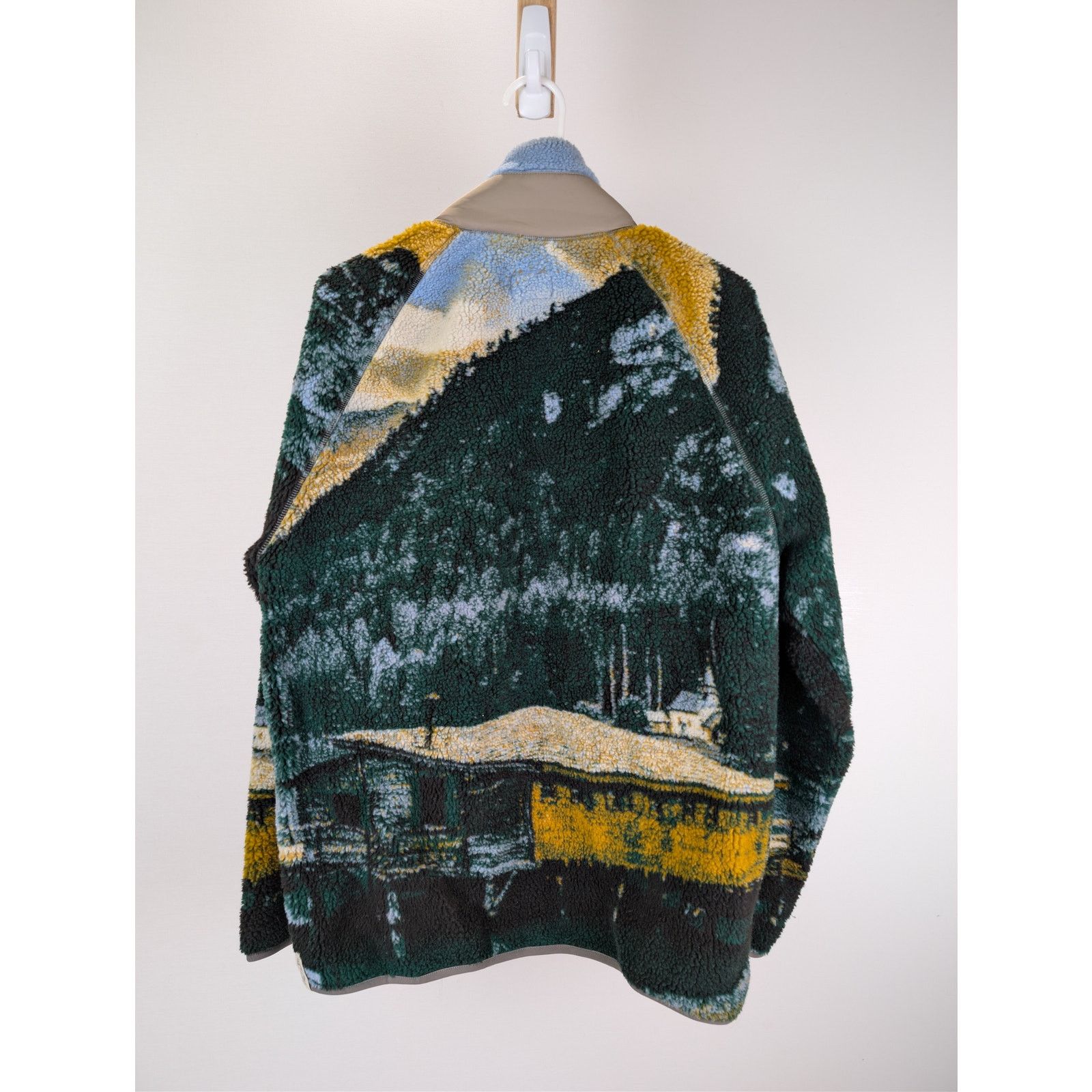 Todd Snyder o1rshd1 CC20 outdoor scenic print borg full zip jacket Size US S / EU 44-46 / 1 - 10 Thumbnail