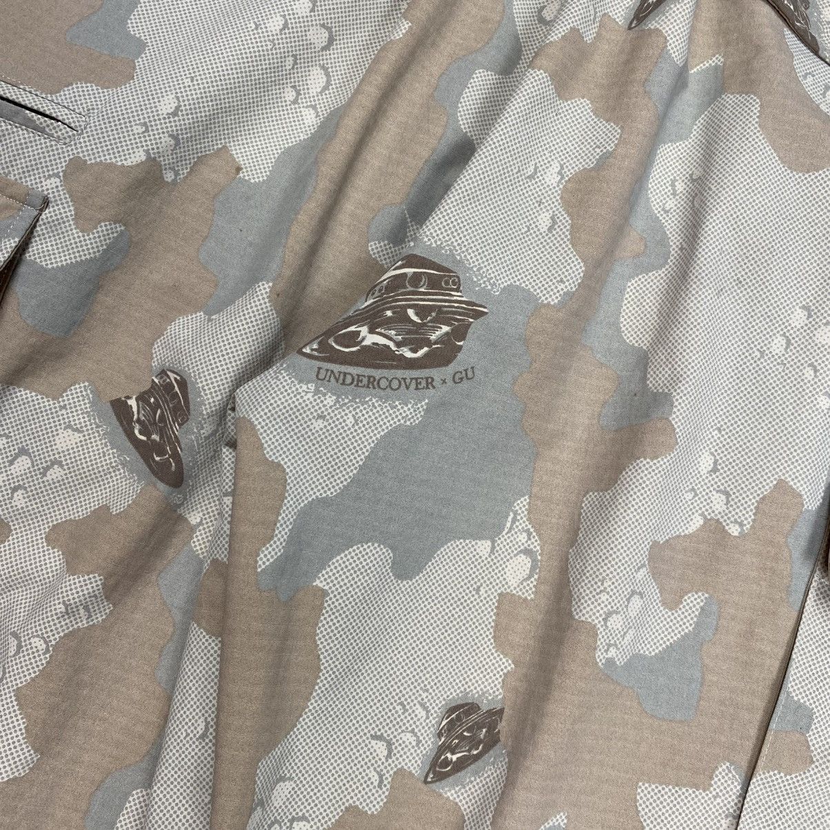 GU × Undercover GUxUndercover Camouflage Nylon Baggy Cargo Pants Size US 32 / EU 48 - 8 Thumbnail