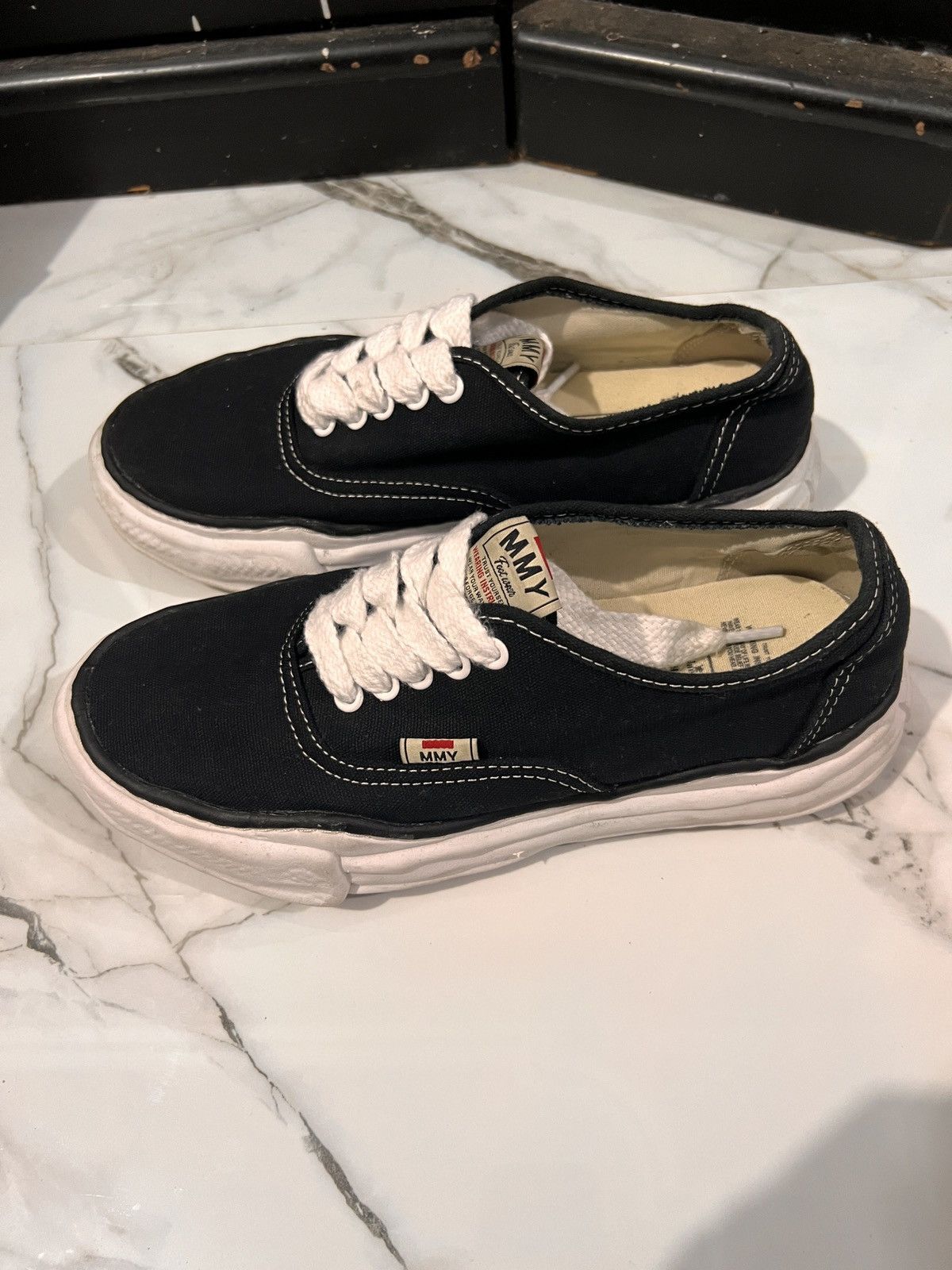 Miharayasuhiro Maison Mihara Yasuhiro Baker OG Sole Low Black | Grailed