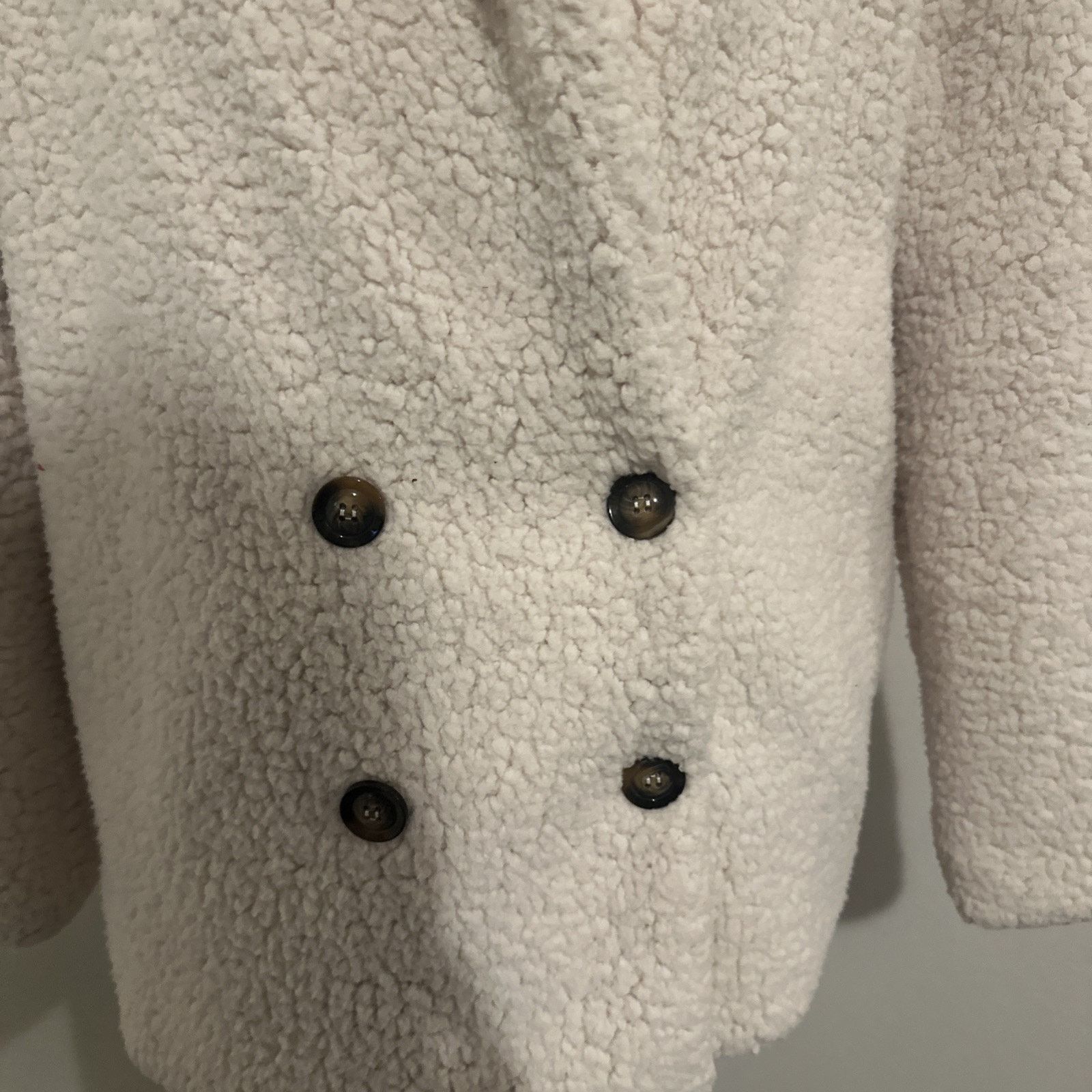 Other C+D+M Sherpa Teddy Coat Size L Double-Breasted Jacket Size L / US 10 / IT 46 - 2 Thumbnail