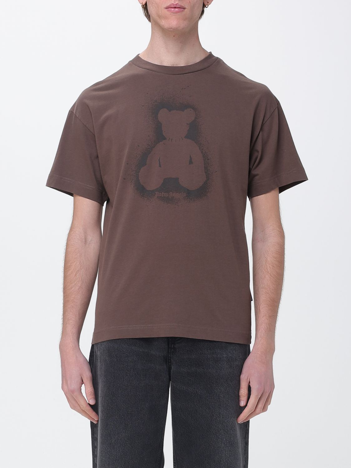 Palm Angels Palm Angels T-Shirt Men Brown Size US S / EU 44-46 / 1 - 1 Thumbnail