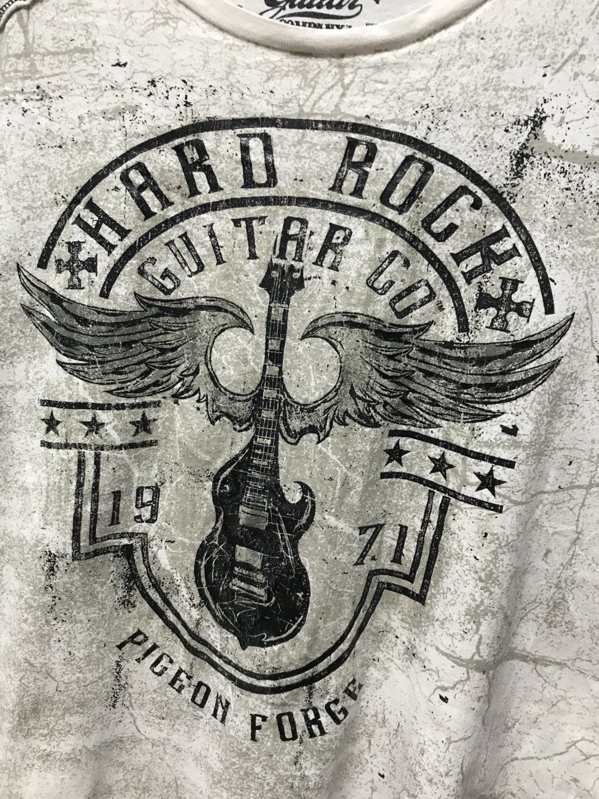 Affliction × Hard Rock Cafe × Southpole Affliction Hard Rock Guitar Wing Y2K Graphic Tee Size US L / EU 52-54 / 3 - 2 Thumbnail