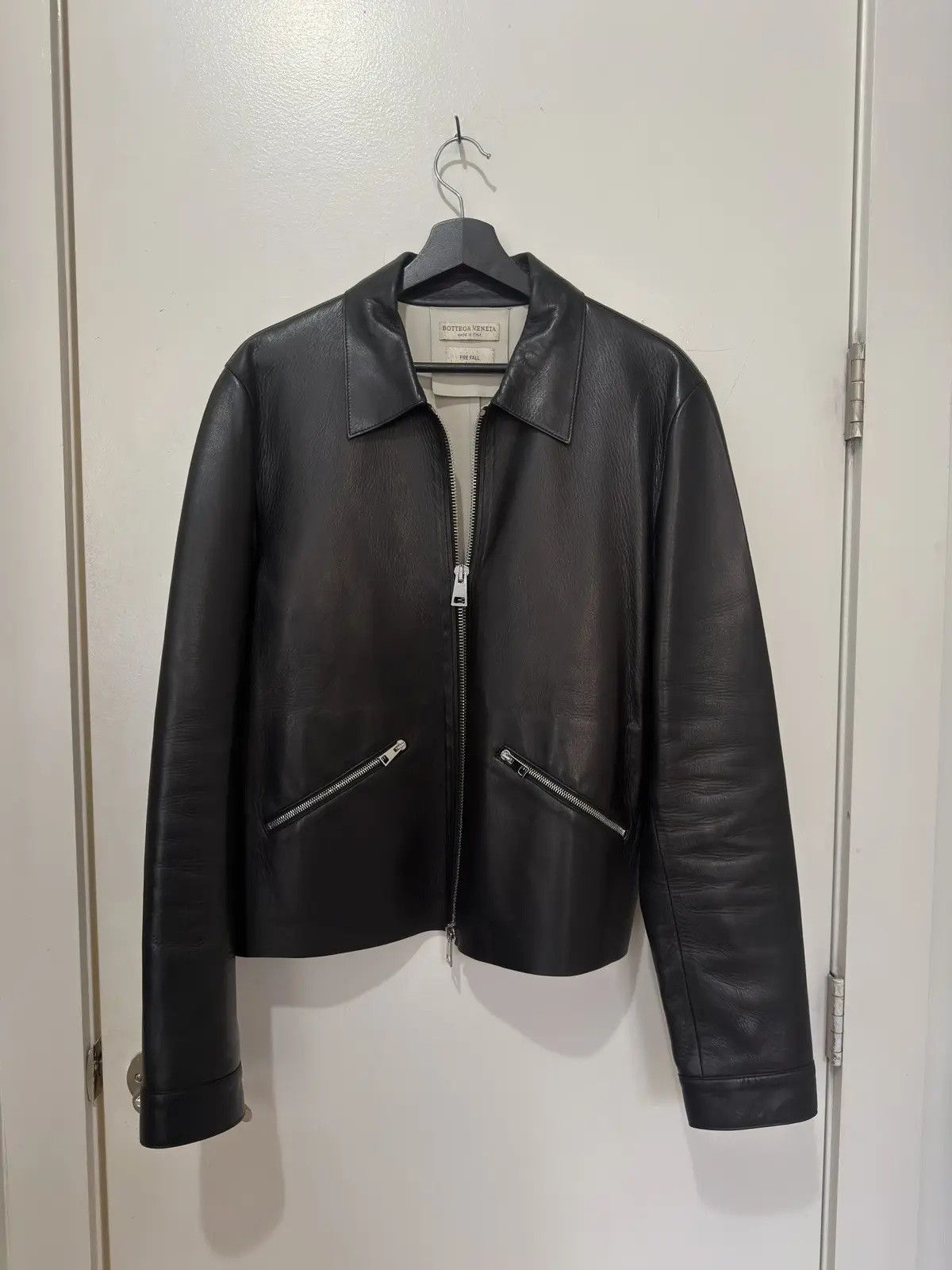 Bottega Veneta Pre-Fall 2019 Leather Jacket Size US M / EU 48-50 / 2 - 1 Thumbnail