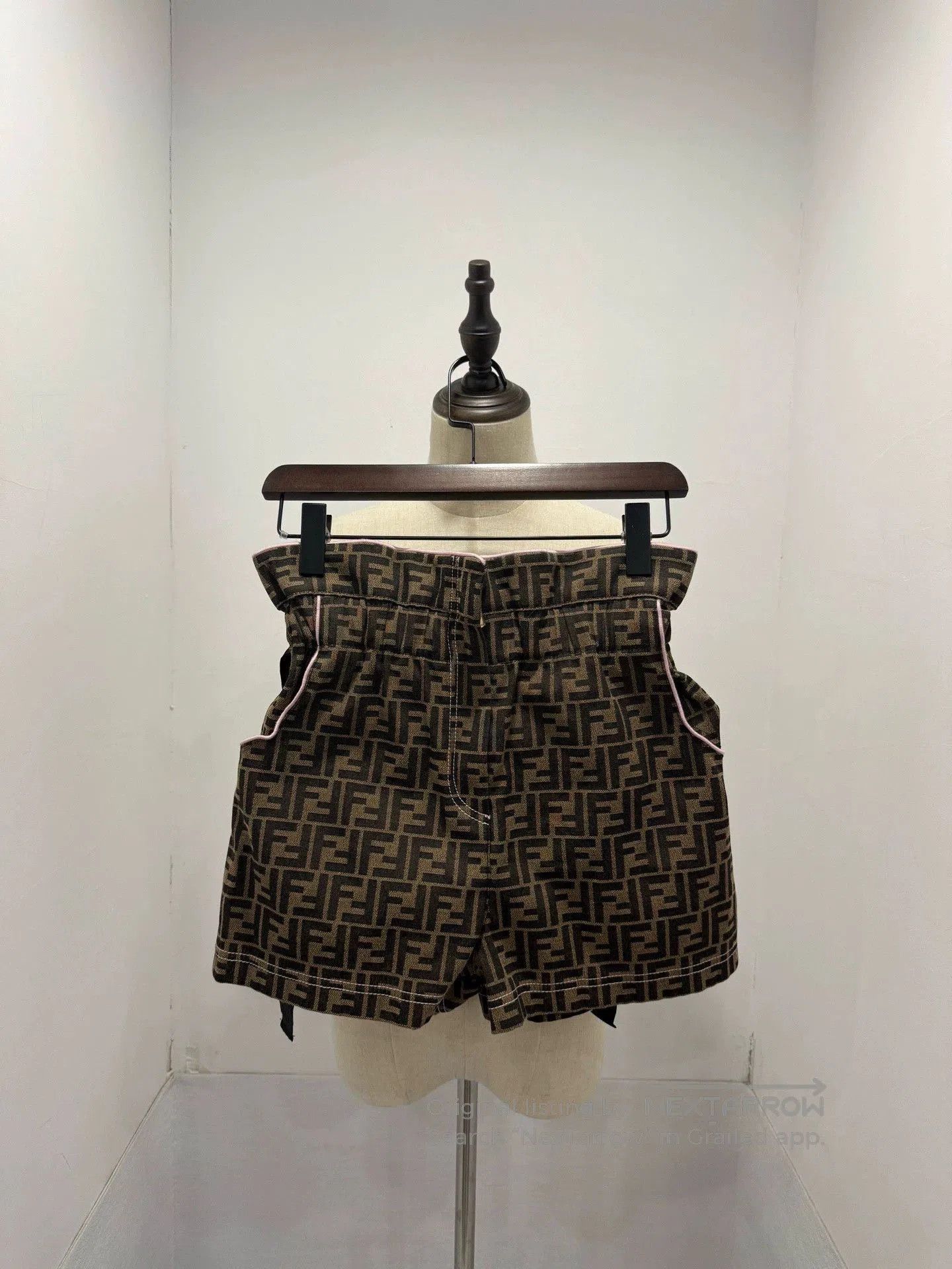 Fendi fendi ff monogram print shorts. Size US 36 / EU 52 - 1 Thumbnail