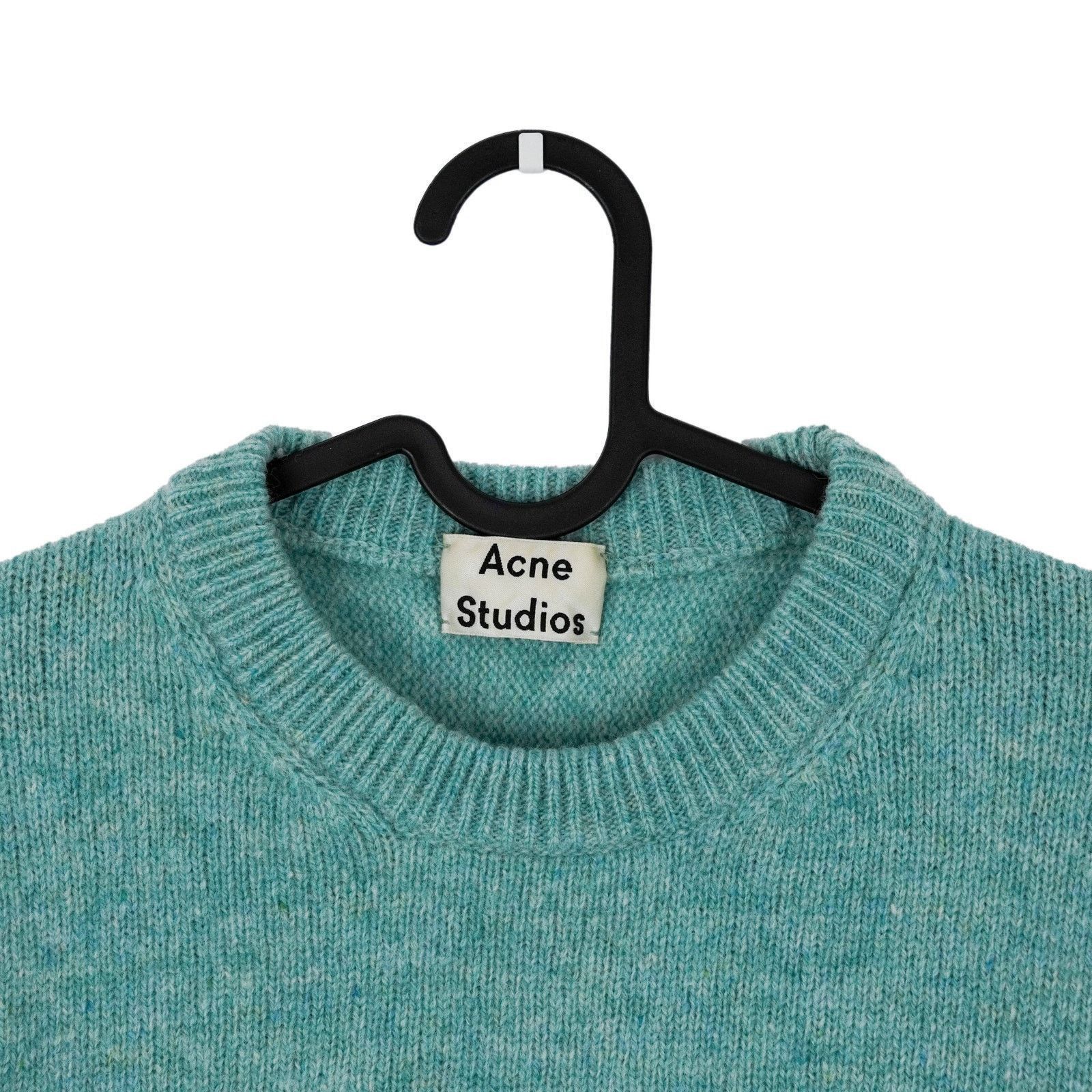 Acne Studios Acne Studios AW15 Henrietta Shet Mint Lambswool Sweater Size M / US 6-8 / IT 42-44 - 3 Thumbnail