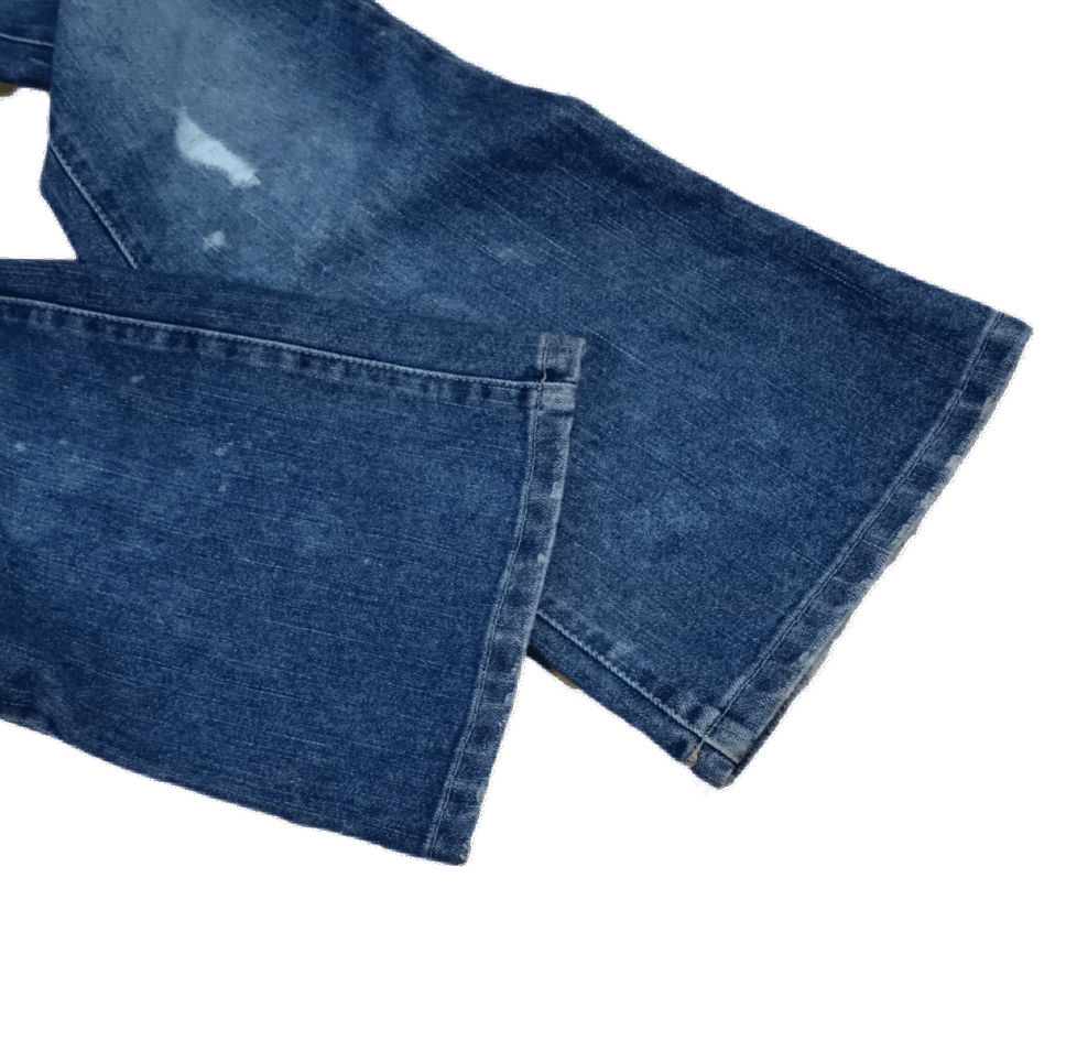 Tommy Hilfiger 🔥🔥Distressed Tommy Hilfiger Baggy Flared Pants Size US 32 / EU 48 - 6 Thumbnail