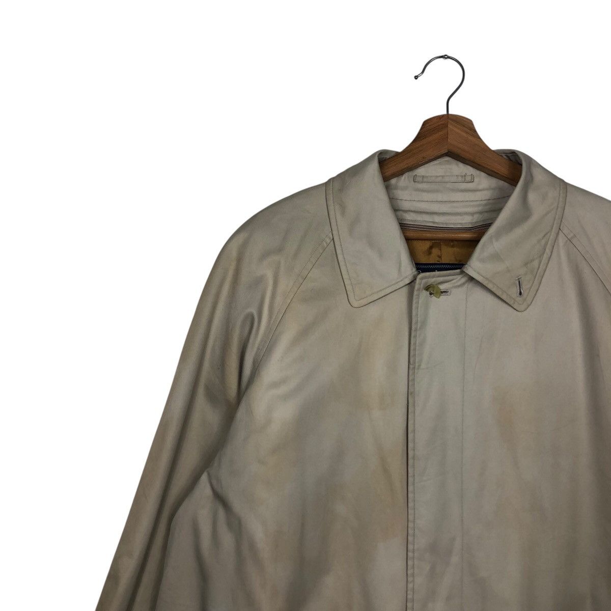 Burberry 📌Vintage Long Jacket Burberrys Nova Check Blanket Lining Size US M / EU 48-50 / 2 - 8 Thumbnail