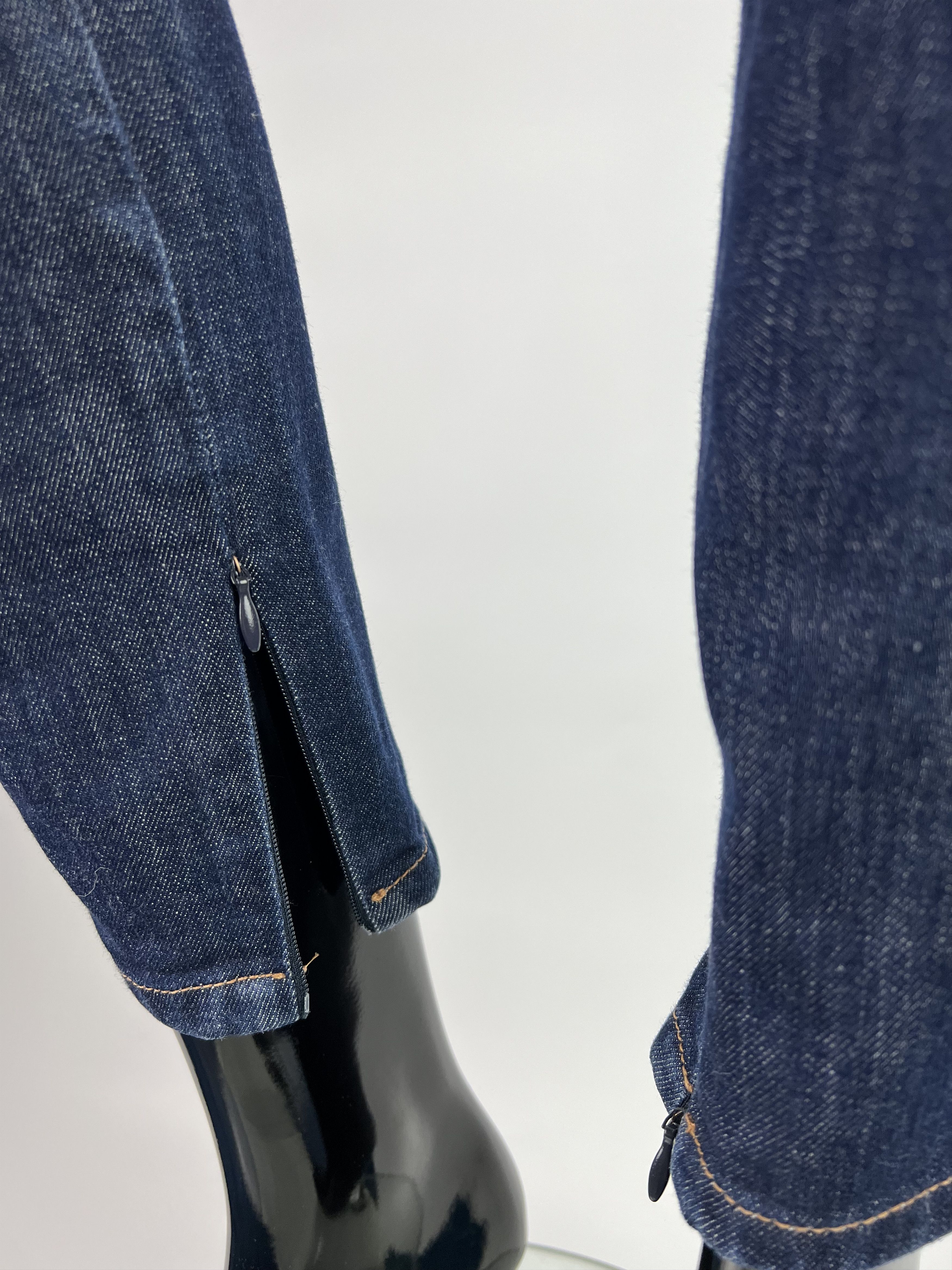 Dolce & Gabbana Dolce & Gabbana Women's Low Rise Skinny Jeans Size 26 Size 26" / US 2 / IT 38 - 7 Thumbnail