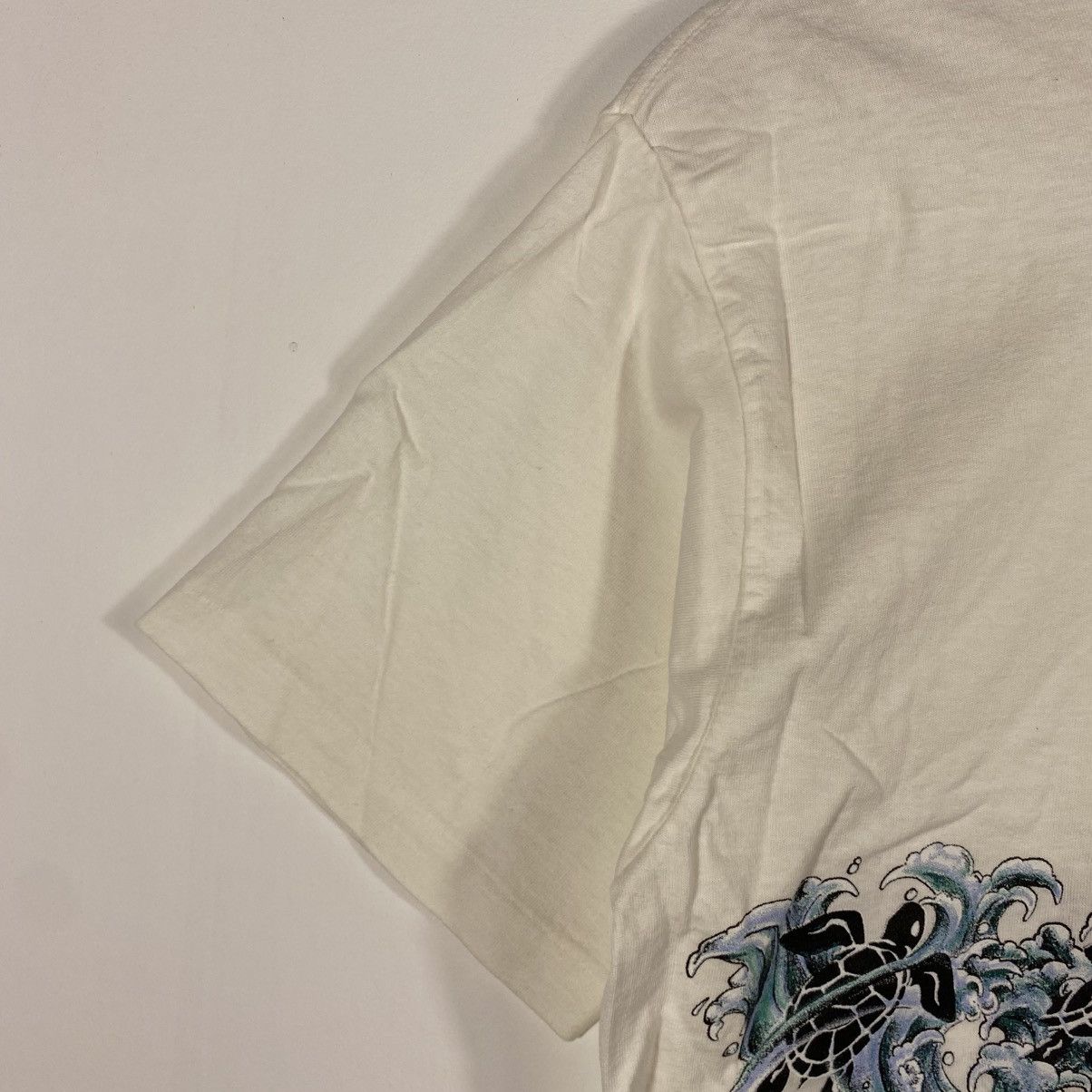 Vintage Vintage 90's T&C Surf Homegrown In Hawaii Surf Tee Shirt Size US L / EU 52-54 / 3 - 3 Thumbnail