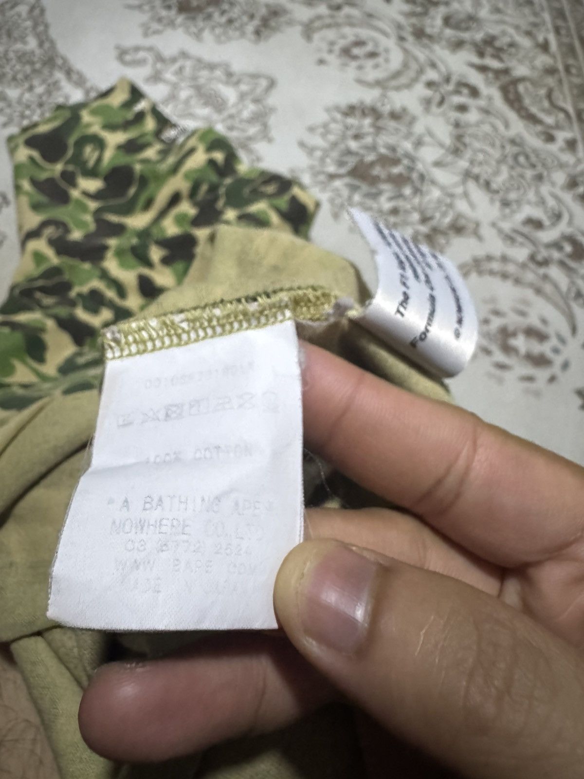 Bape HYPEBEAST! Bape x F1 ABC Camo Shark Tshirt Size US M / EU 48-50 / 2 - 8 Thumbnail