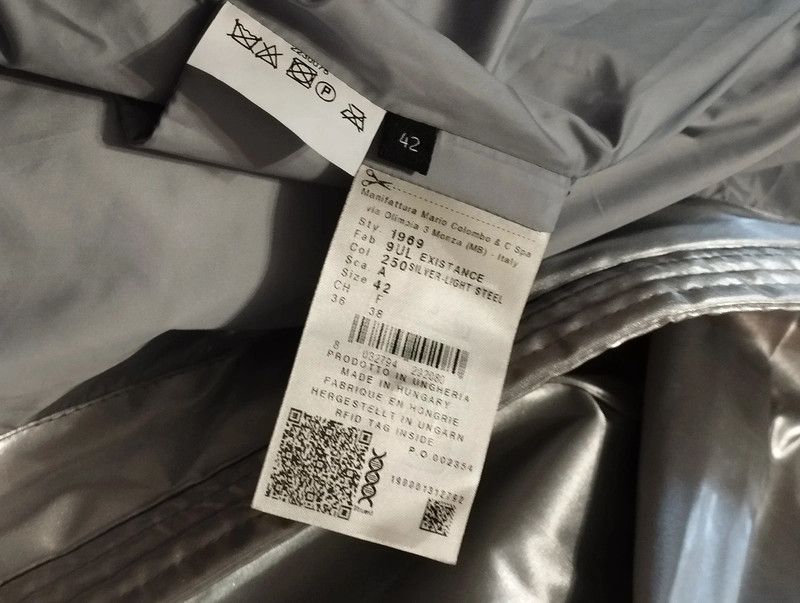 Colmar Colmar Rain Silver Coat size 42 i.e. S new with tags Size S / US 4 / IT 40 - 10 Thumbnail