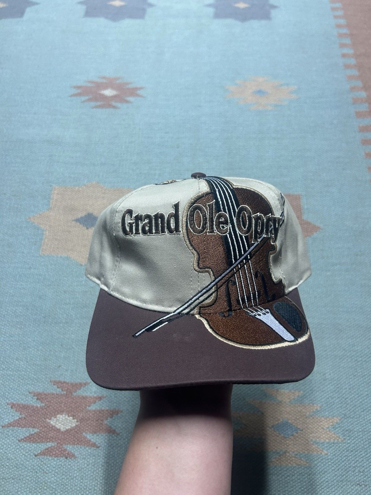Vintage snapback hat Grand Ole Opry big logo country musi Nashville Size ONE SIZE - 2 Thumbnail