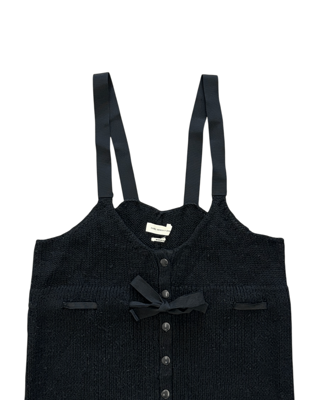 Isabel Marant Etoile Isabel Marant Étoile Wool Knit Suspenders Top Size 26" / US 2 / IT 38 - 6 Thumbnail