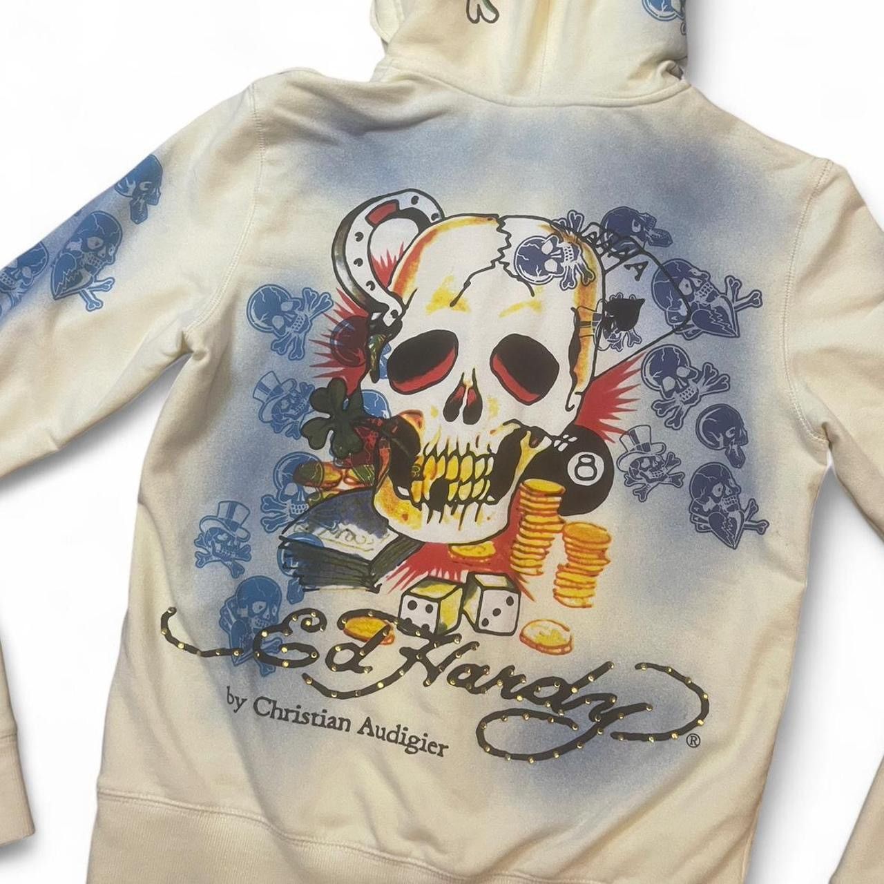 Ed Hardy Vintage Ed hardy all over print zip up hoodie Size M / US 6-8 / IT 42-44 - 6 Thumbnail