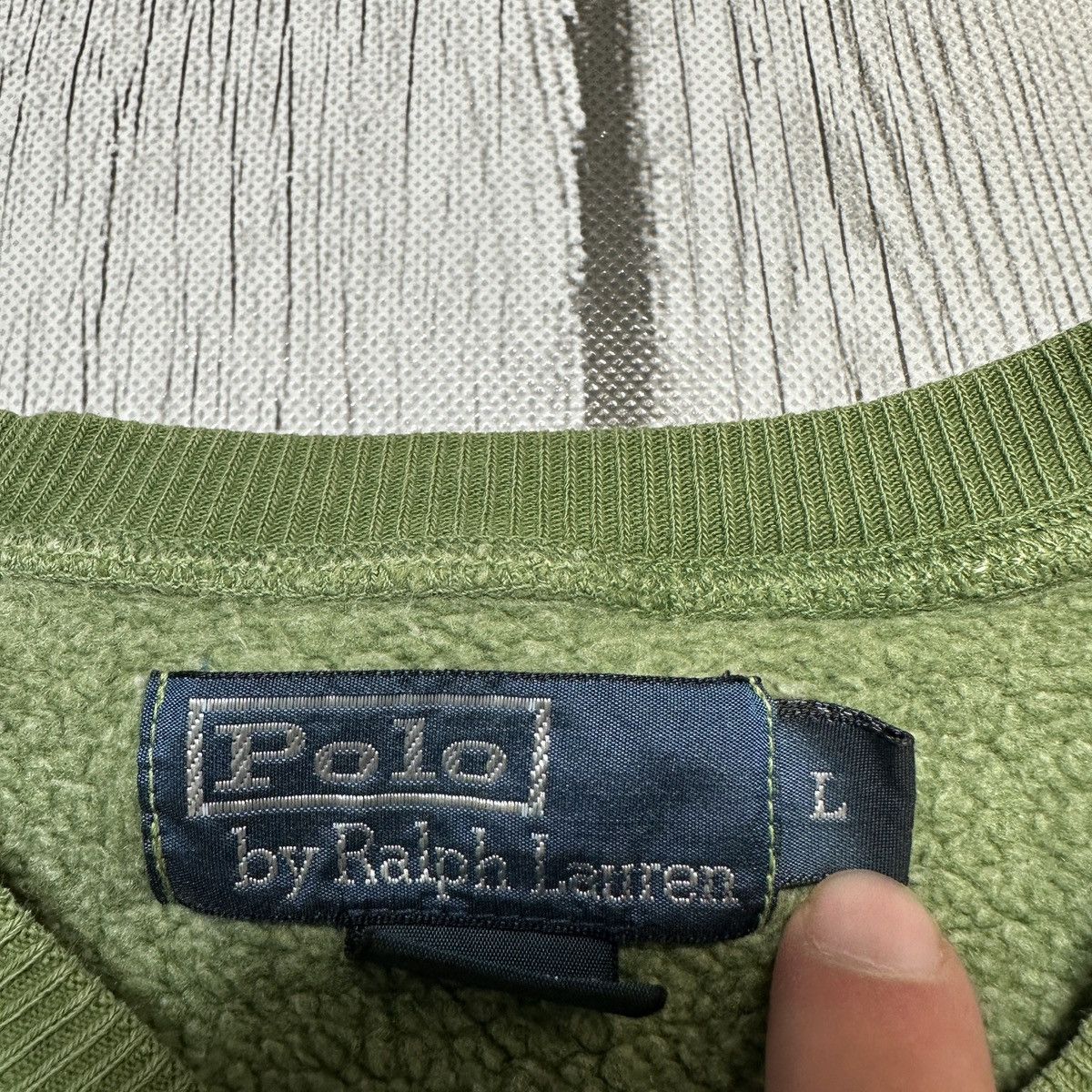 Vintage Vintage Polo sweatshirt Size US L / EU 52-54 / 3 - 4 Thumbnail