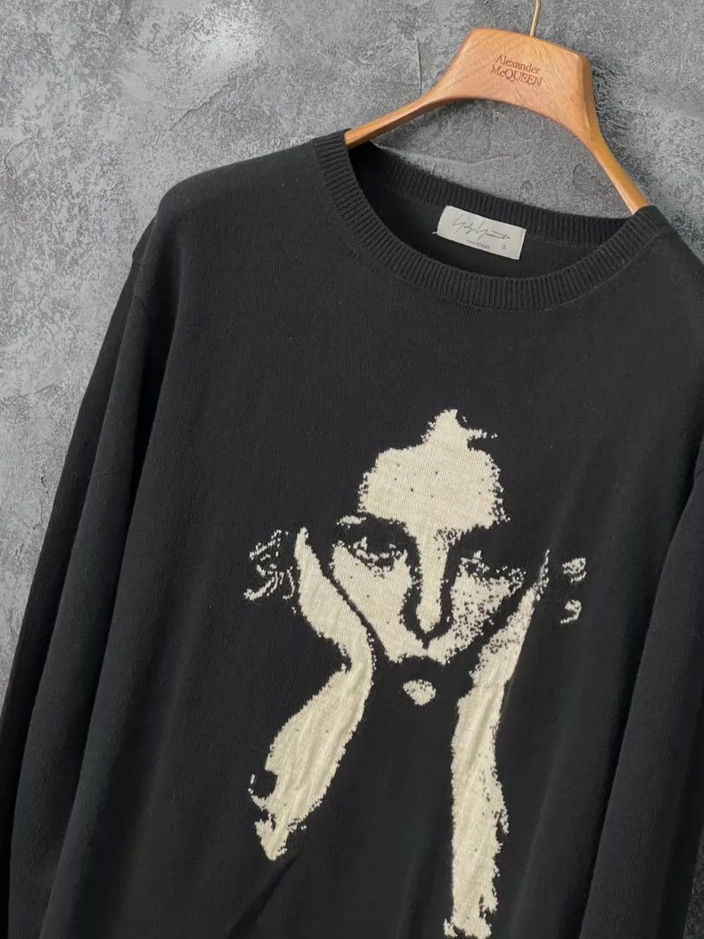 Yohji Yamamoto Yohji Yamamoto Yohji Yamamoto black figure sweater-2507 Size US L / EU 52-54 / 3 - 5 Thumbnail
