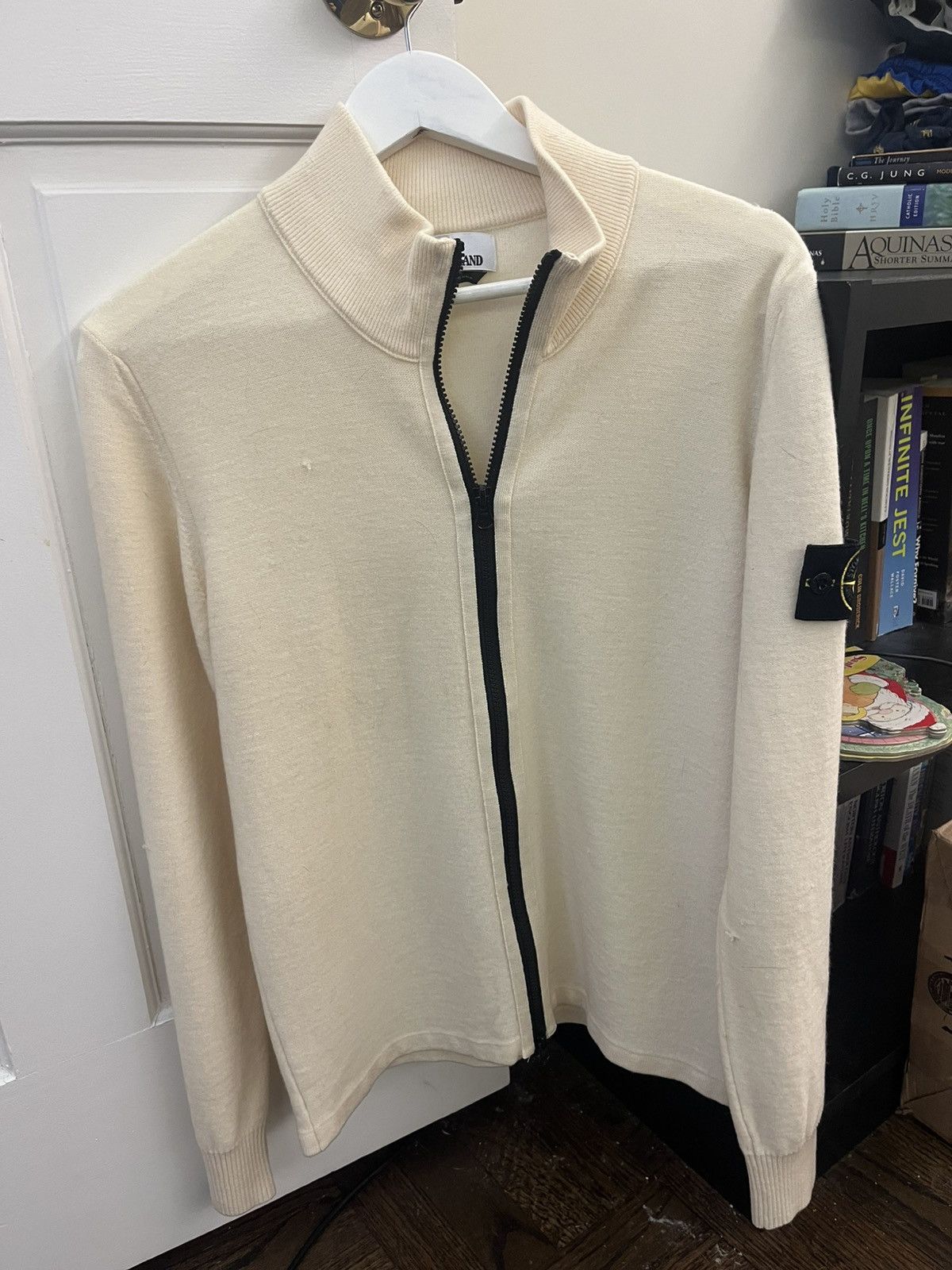Stone Island Stone Island Sweater Cream Size Small Size US S / EU 44-46 / 1 - 1 Thumbnail