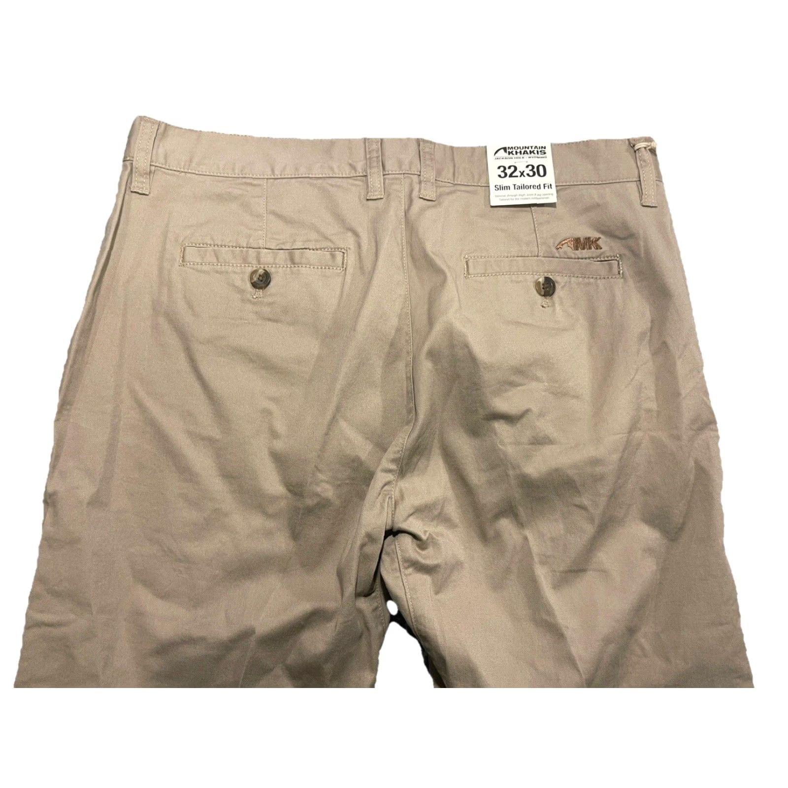 Mountain Khakis Mountain Khakis Jackson Chino Pants Slim Regular 32x30 Light Brown Cotton Spandex Flat Front Outdoor Casual Workwear Mens Size US 32 / EU 48 - 8 Thumbnail