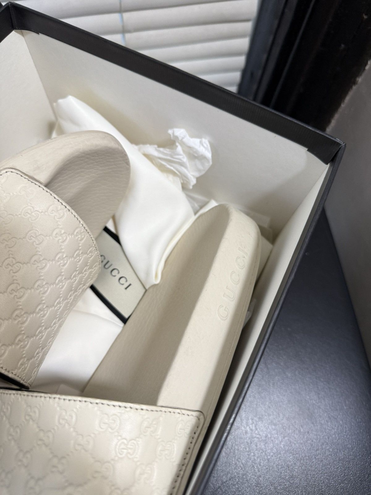 Gucci Gucci Microguccissima Slides Size 9 Clean Condo Size US 9 / EU 42 - 10 Thumbnail