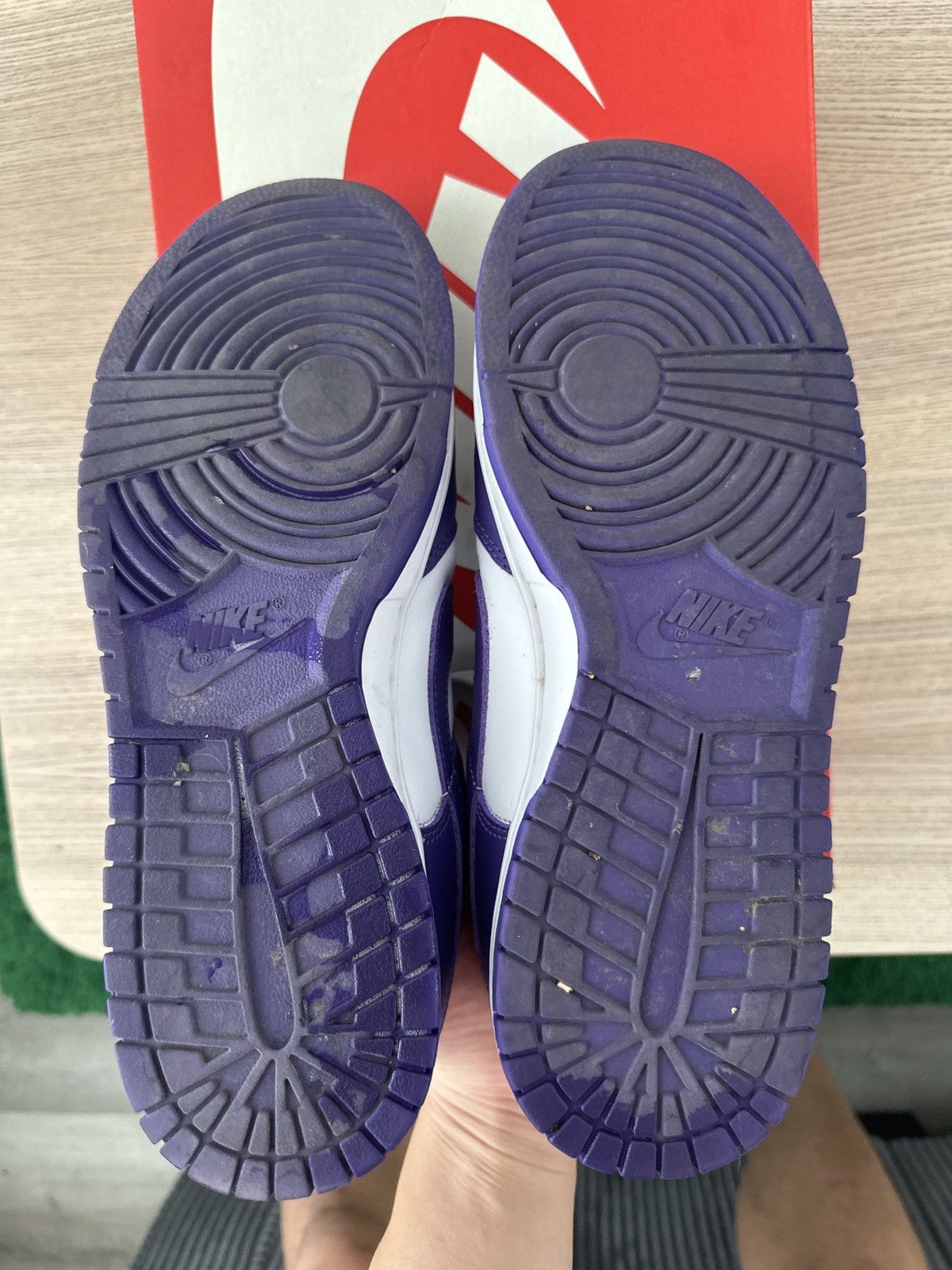 Nike Court Purple Dunk Lows Size US 10 / EU 43 - 4 Thumbnail