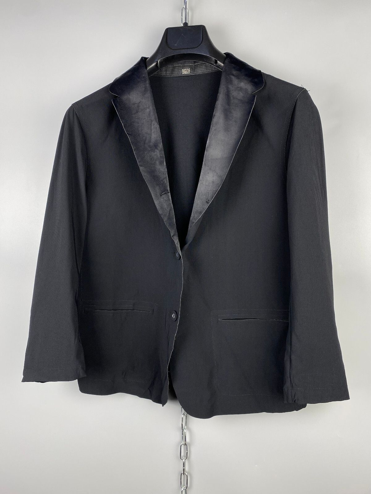 Marithe + Francois Girbaud Marithe Francois Girbaud Nylon Blazer Jacket Size S / US 4 / IT 40 - 2 Thumbnail
