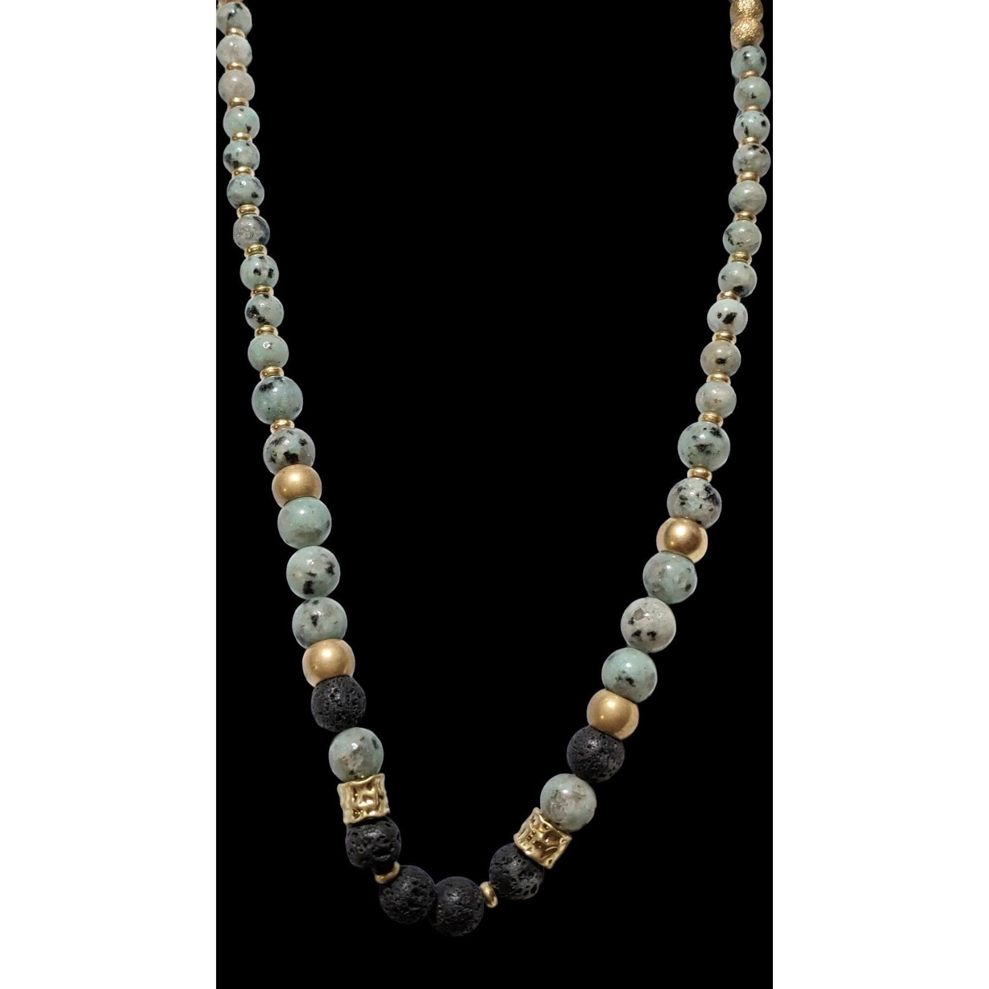 Other Lava Agate Beaded Necklace Size ONE SIZE - 2 Thumbnail